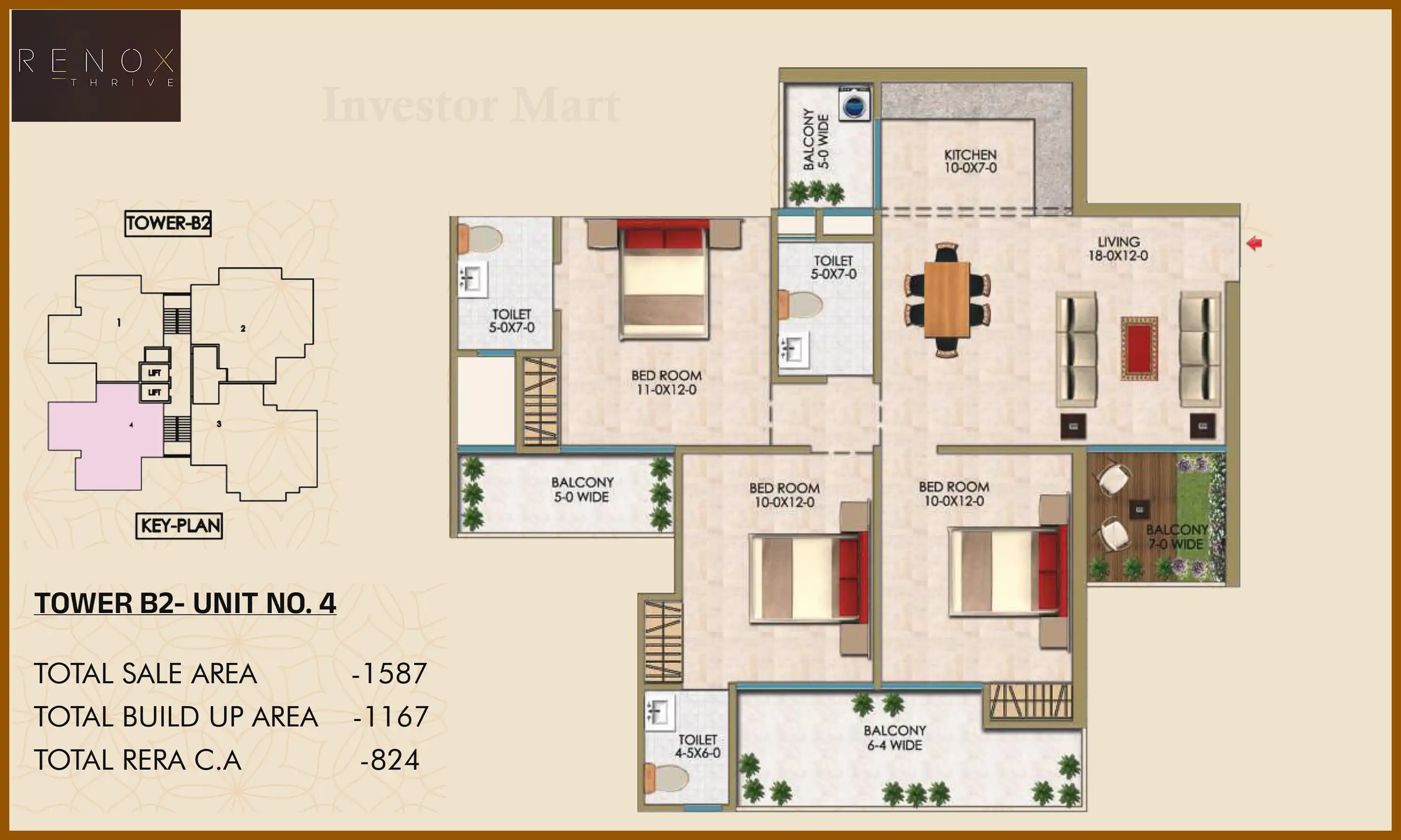 1587 Sqft