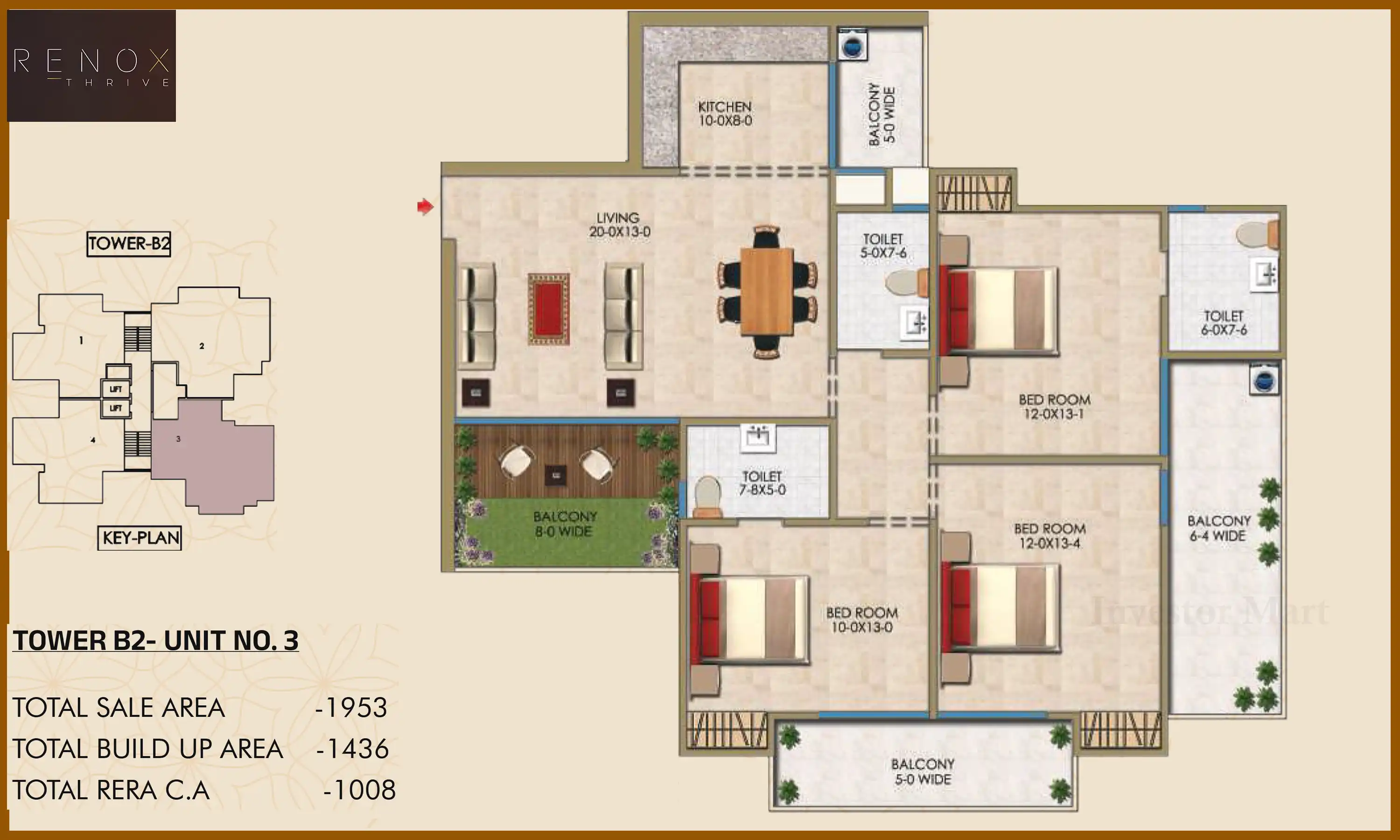 1953 Sqft