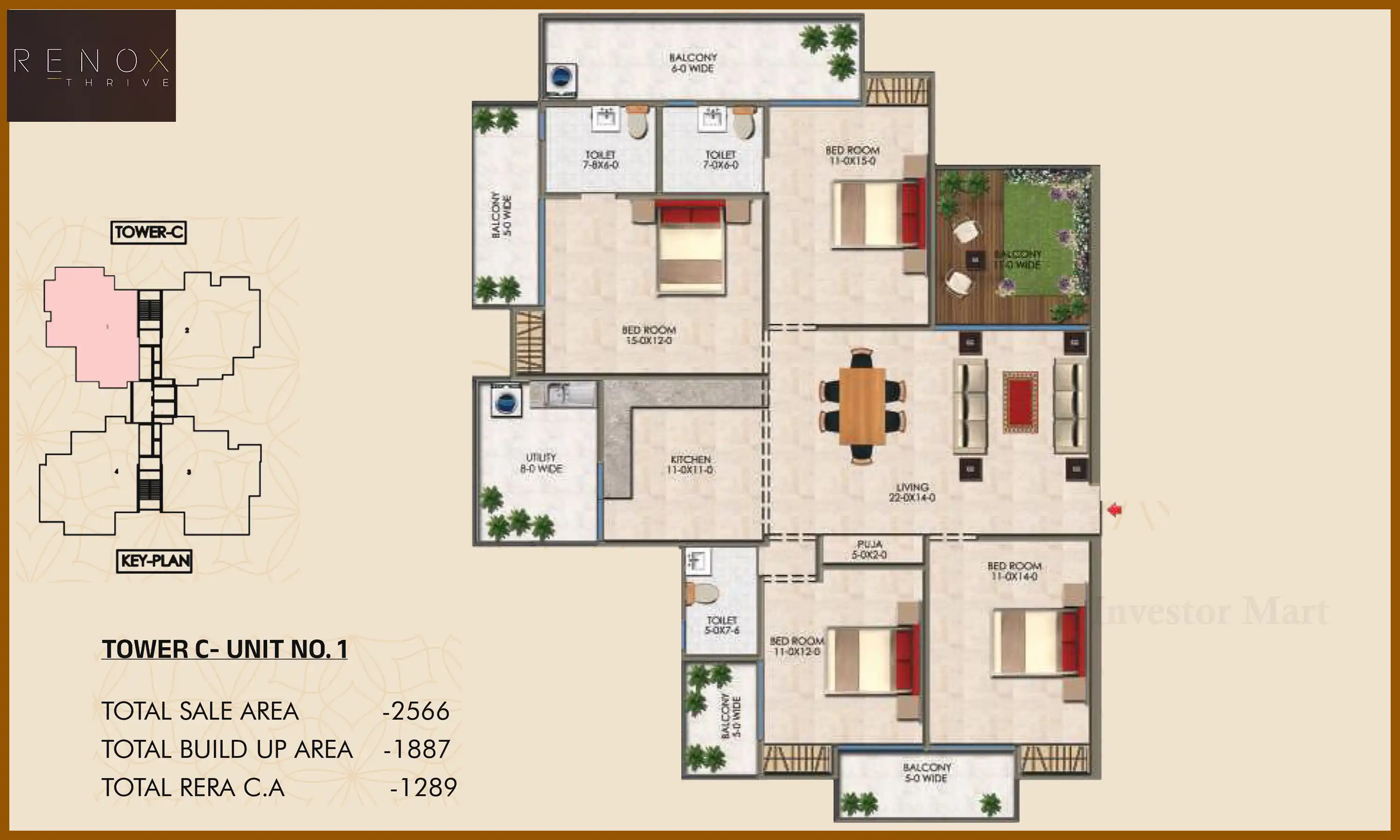 2566 Sqft