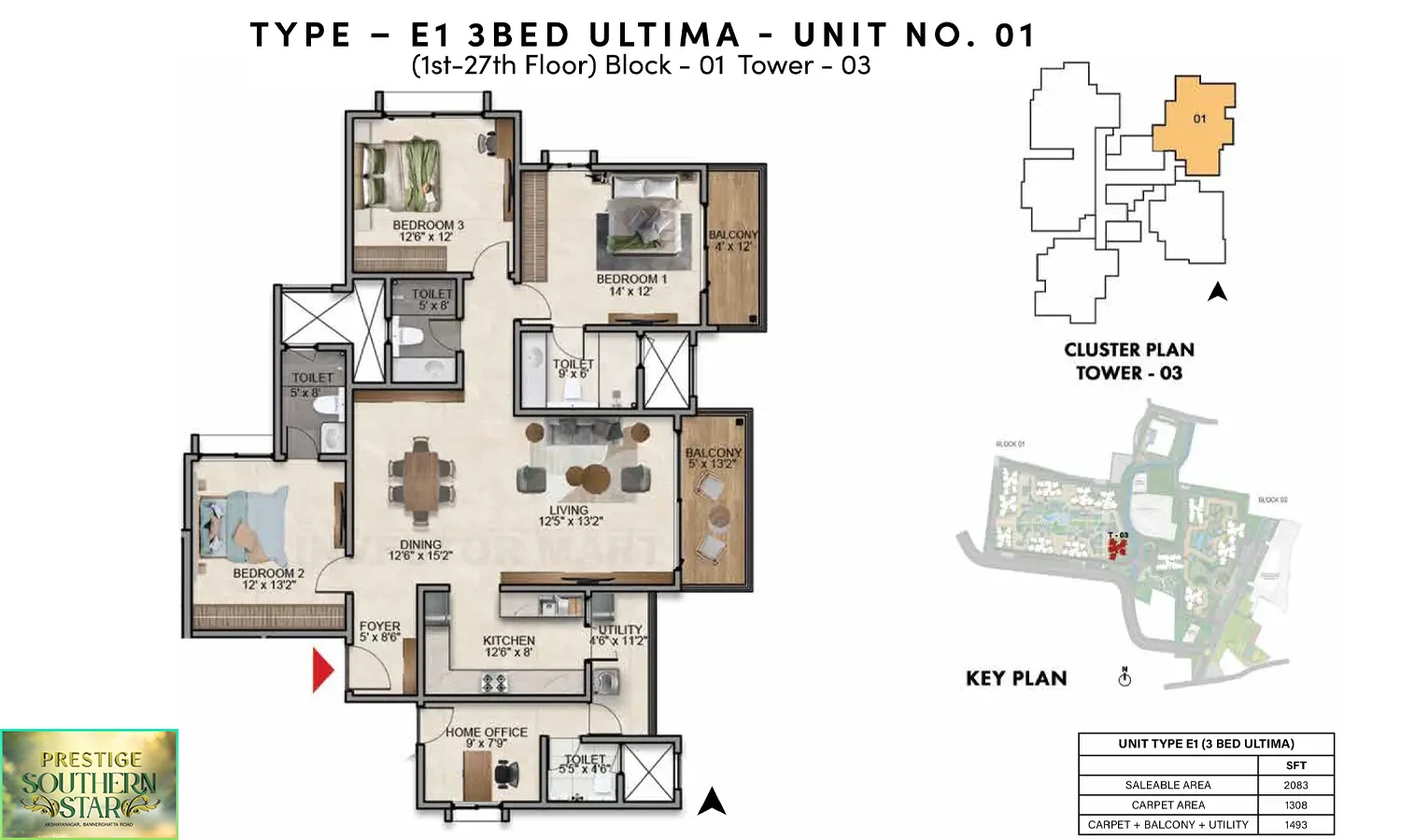 2083 Sqft