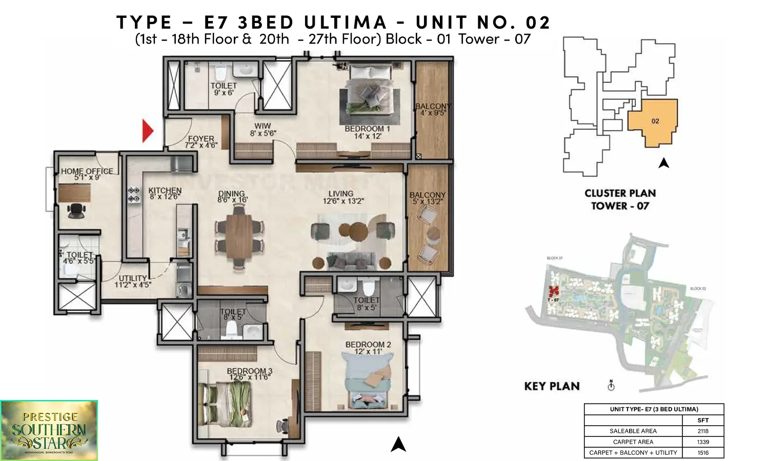 2118 Sqft