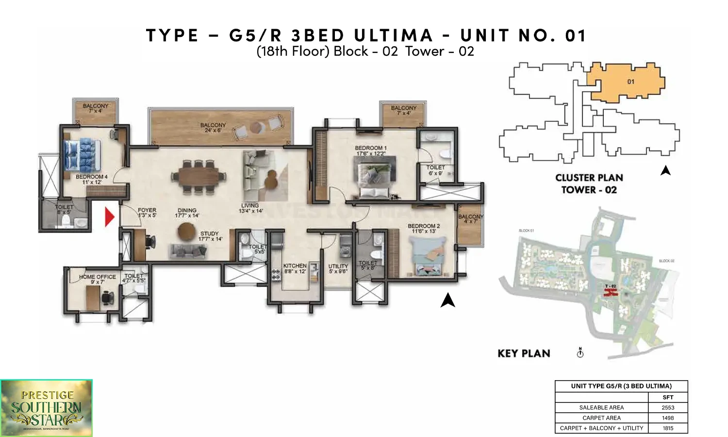 2553 Sqft