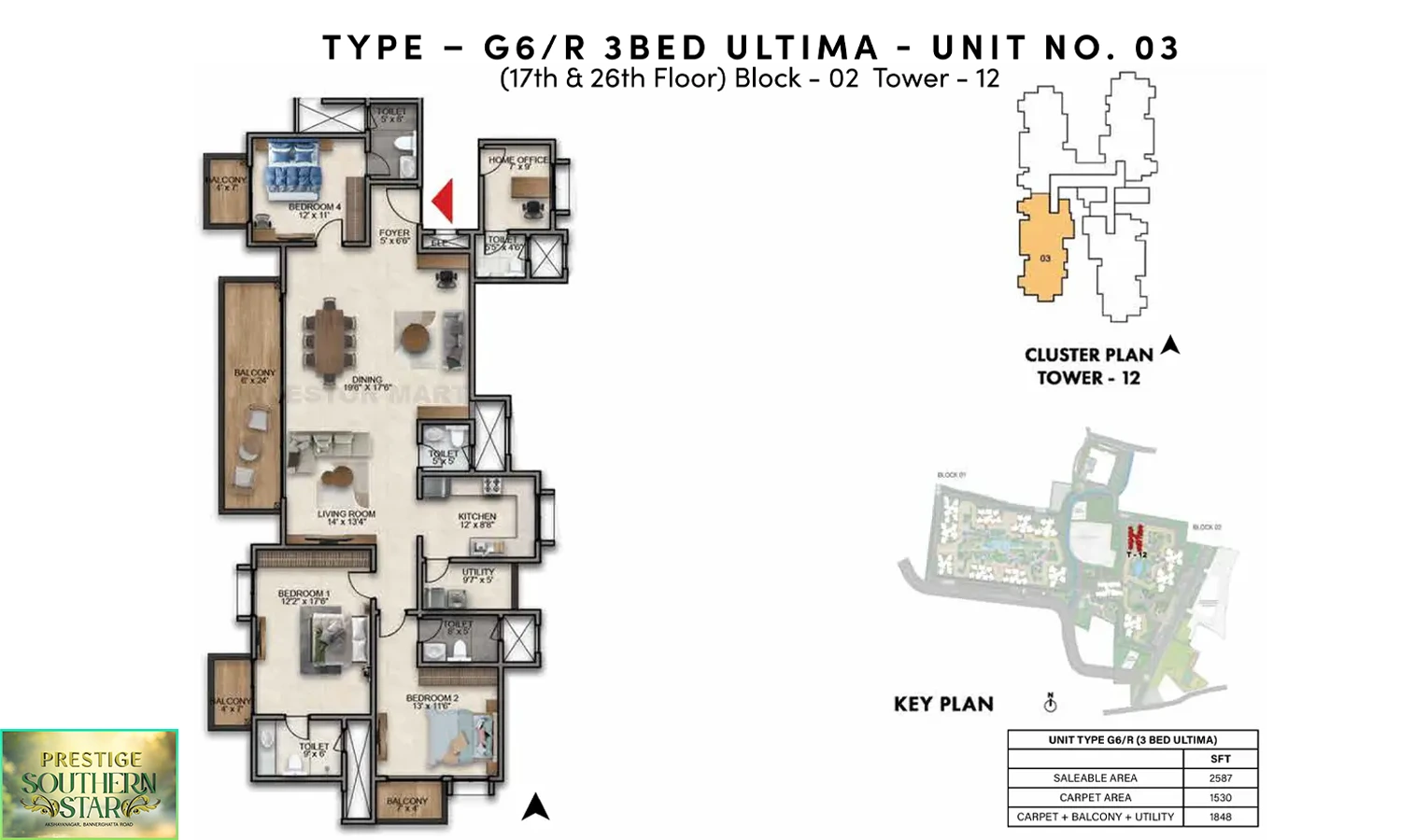 2587 Sqft