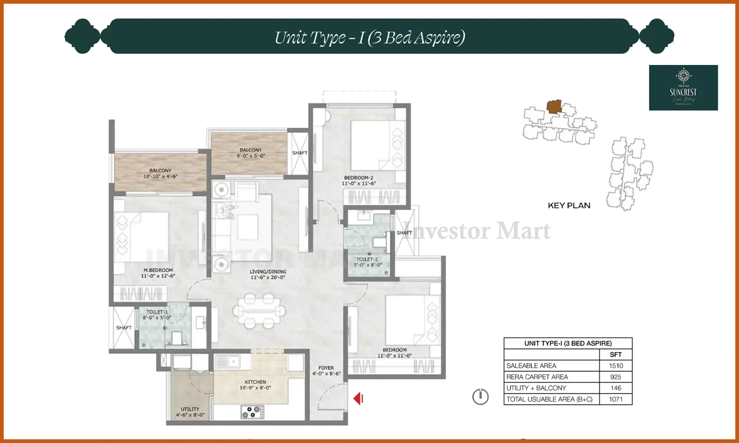 1510 Sqft