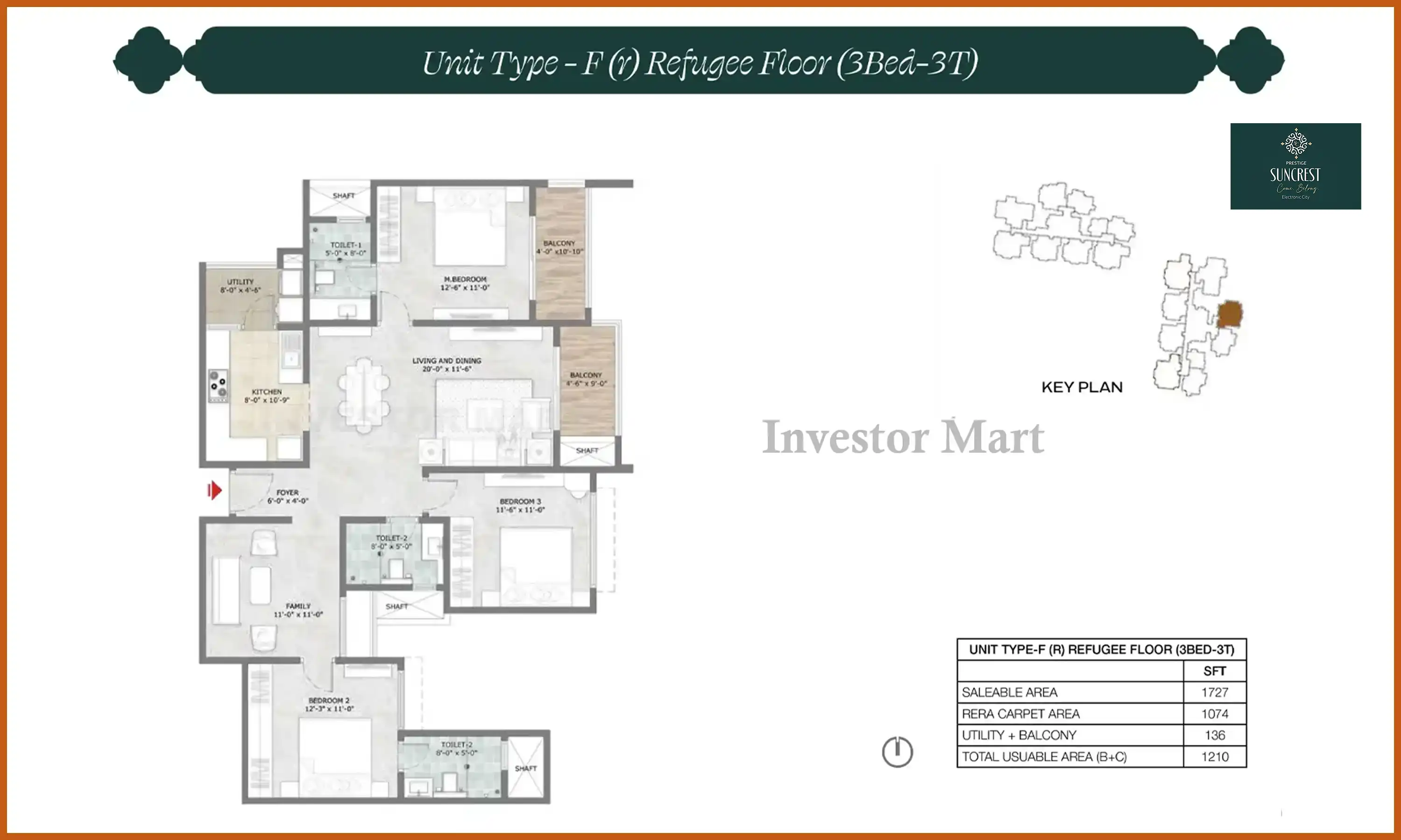1727 Sqft