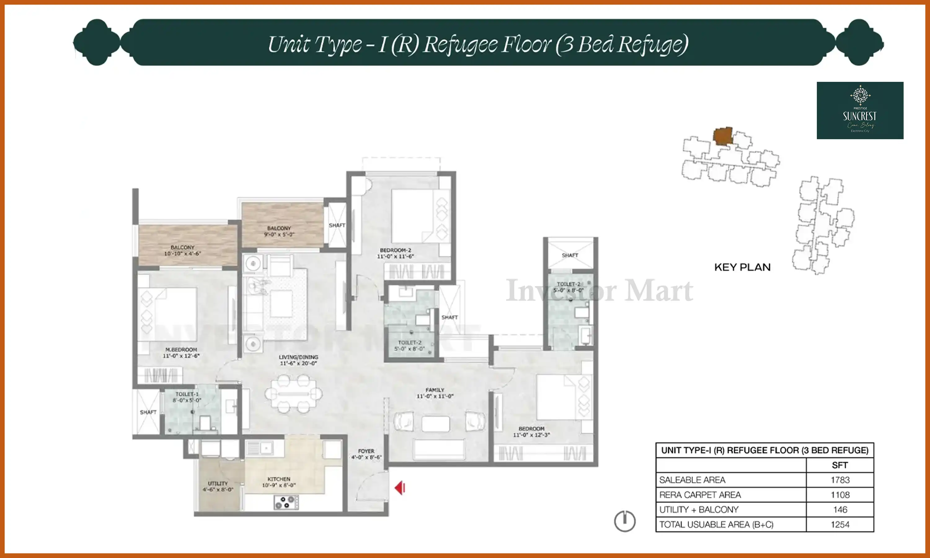 1783 Sqft