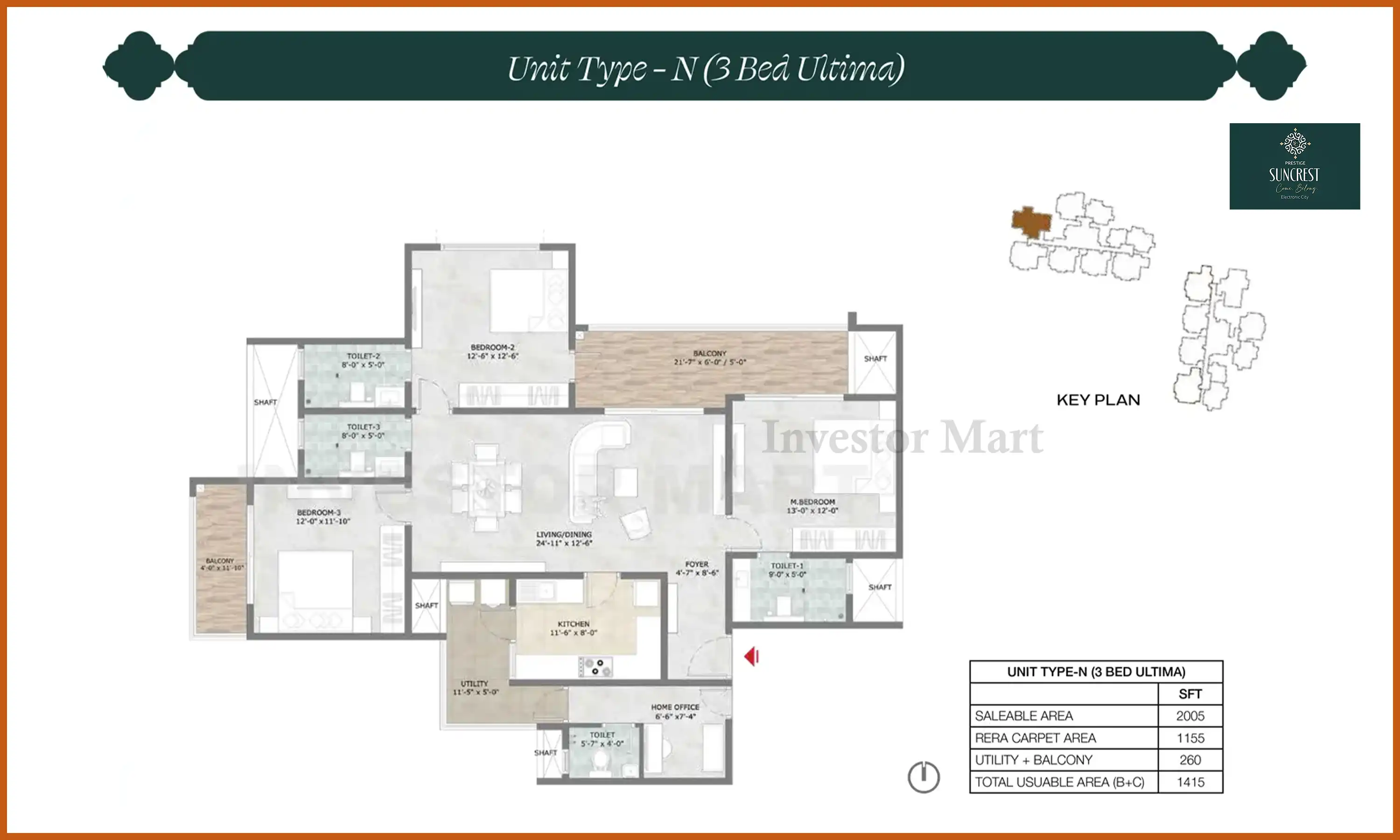 2005 Sqft