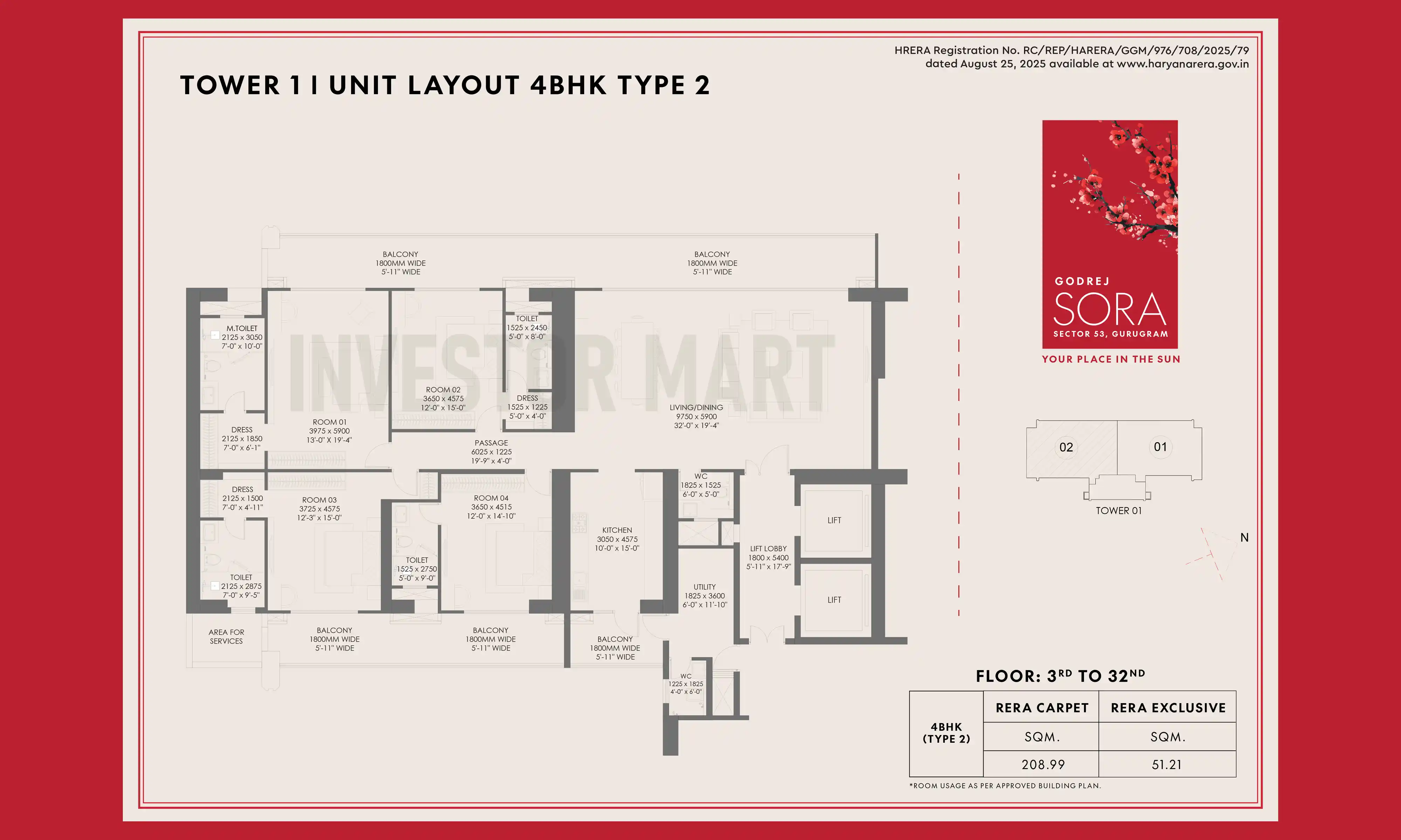 3971 Sqft
