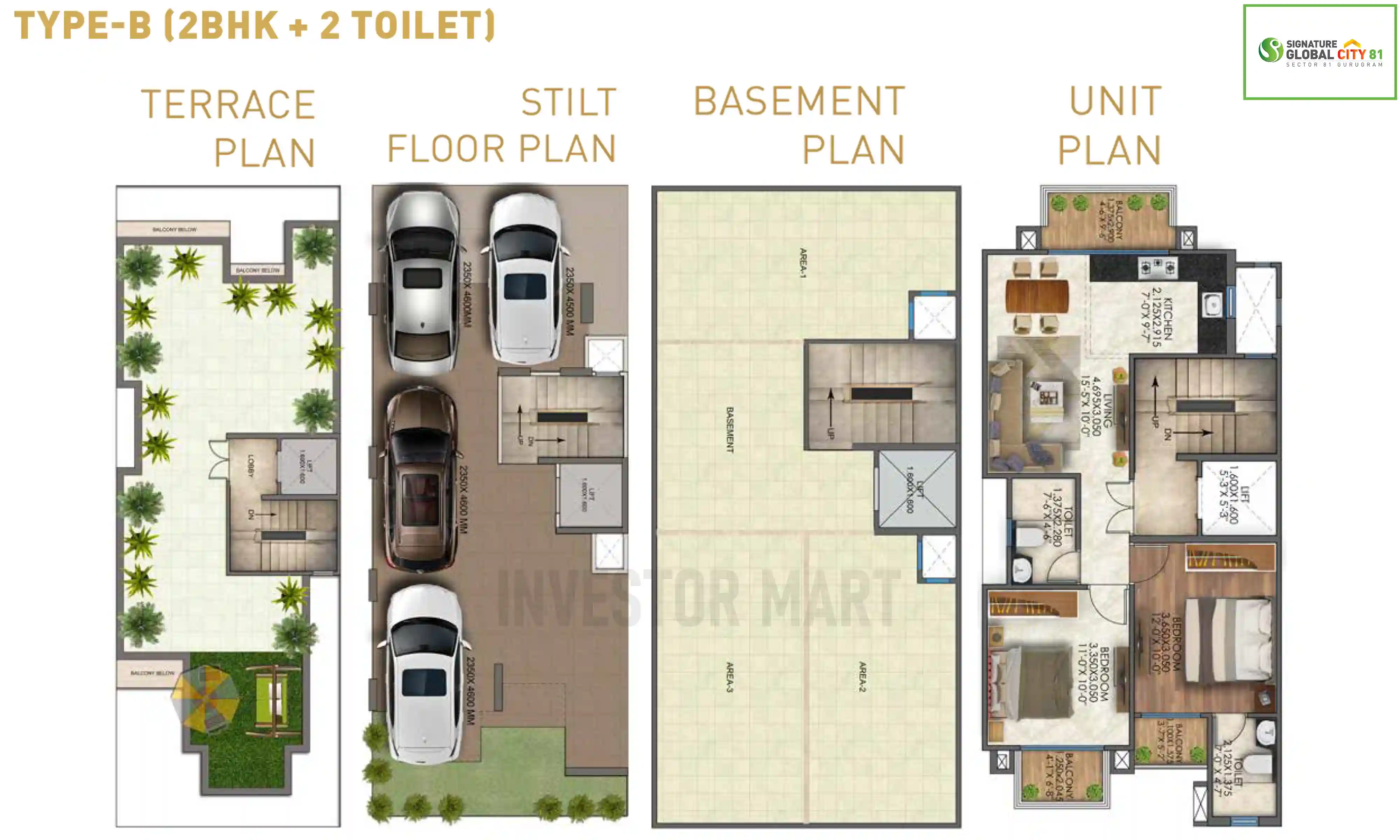 1088 Sqft