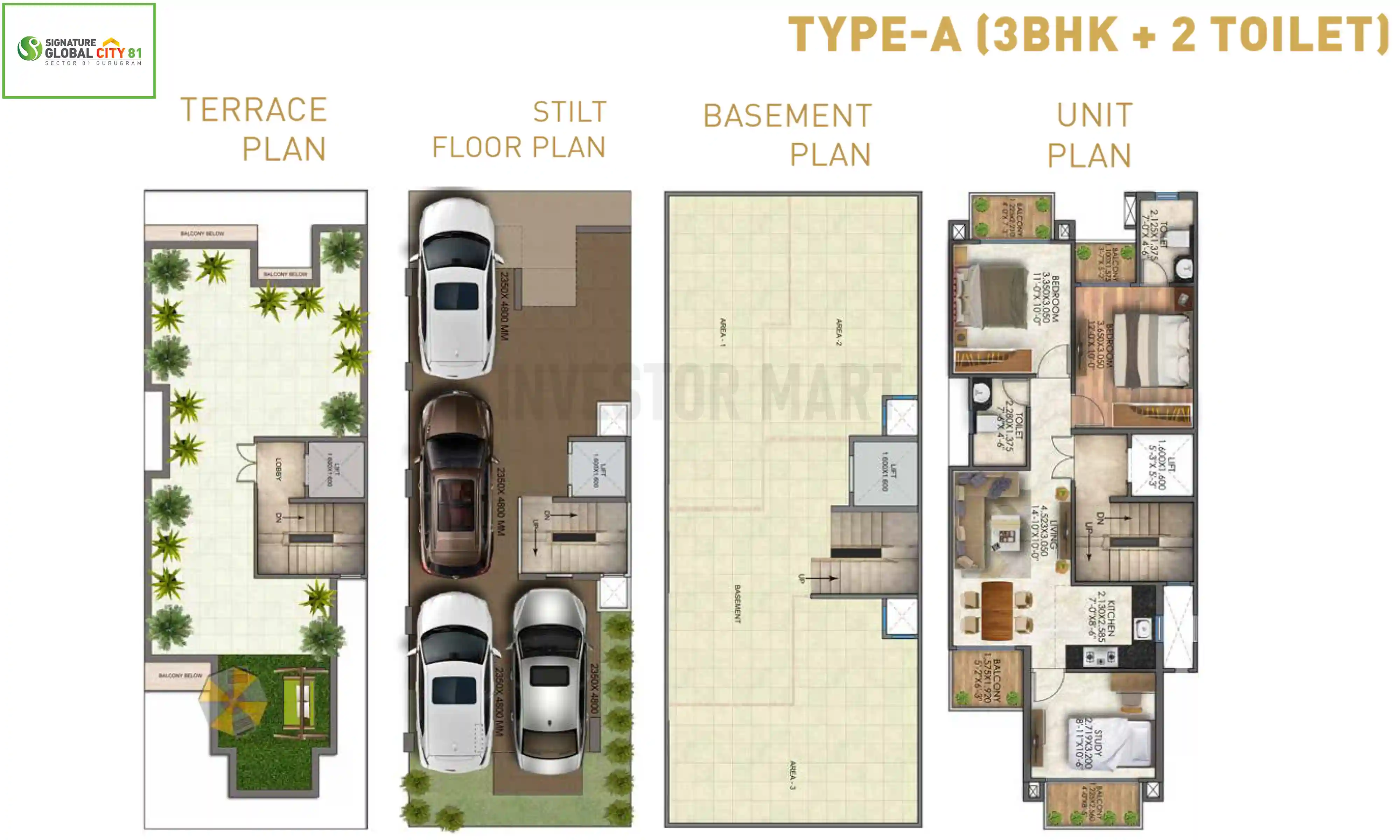 1262 Sqft