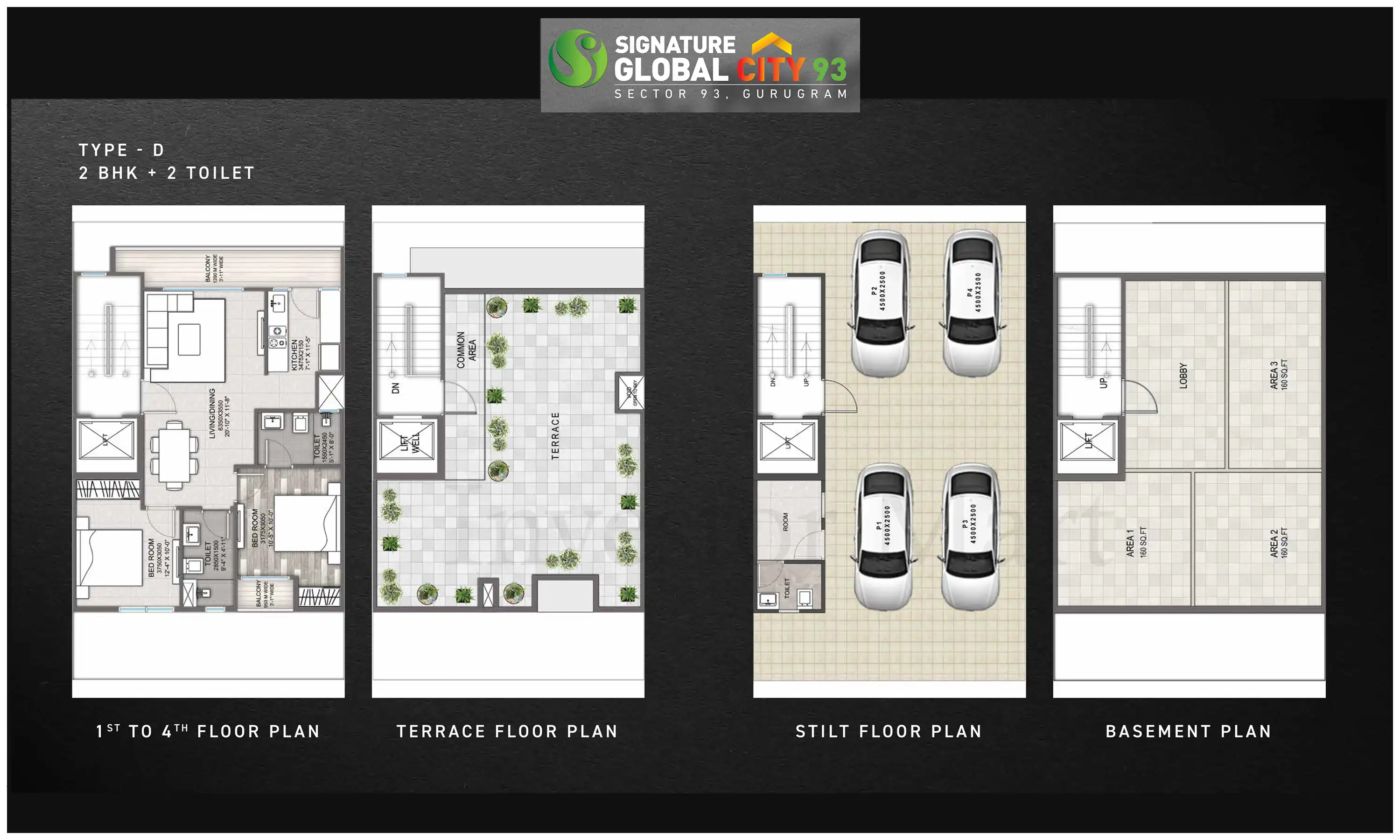 981 Sqft