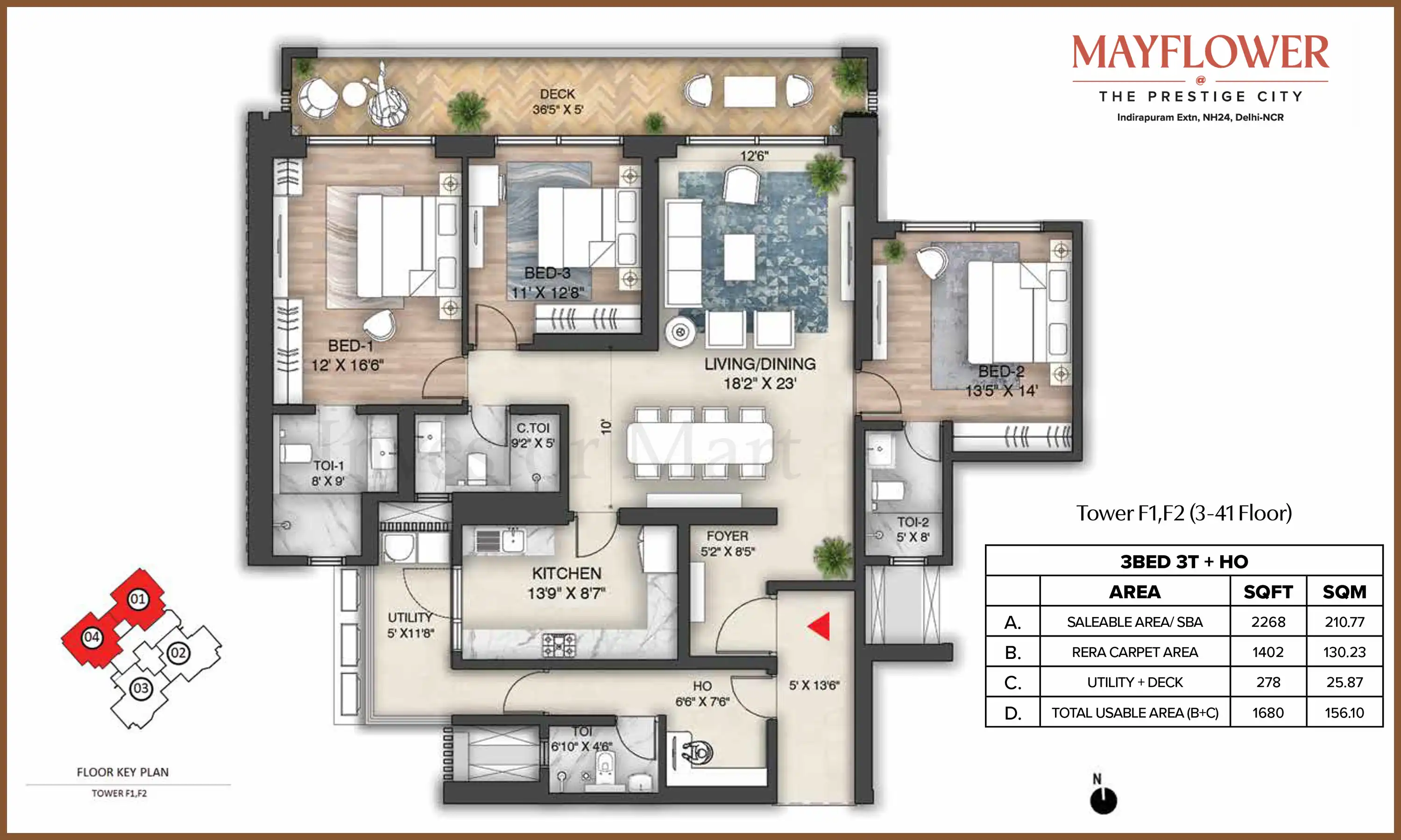 2268 Sqft