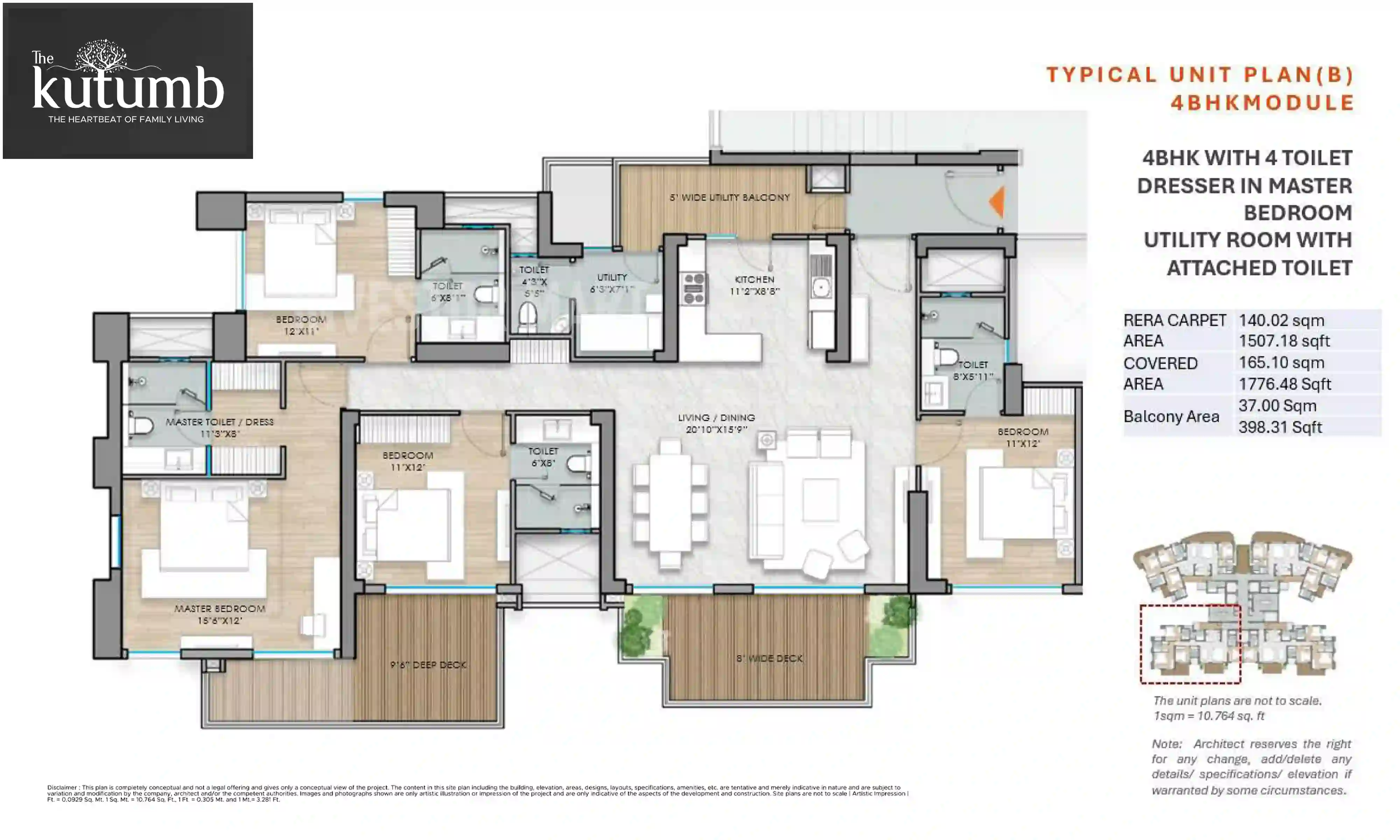 1507 Sqft