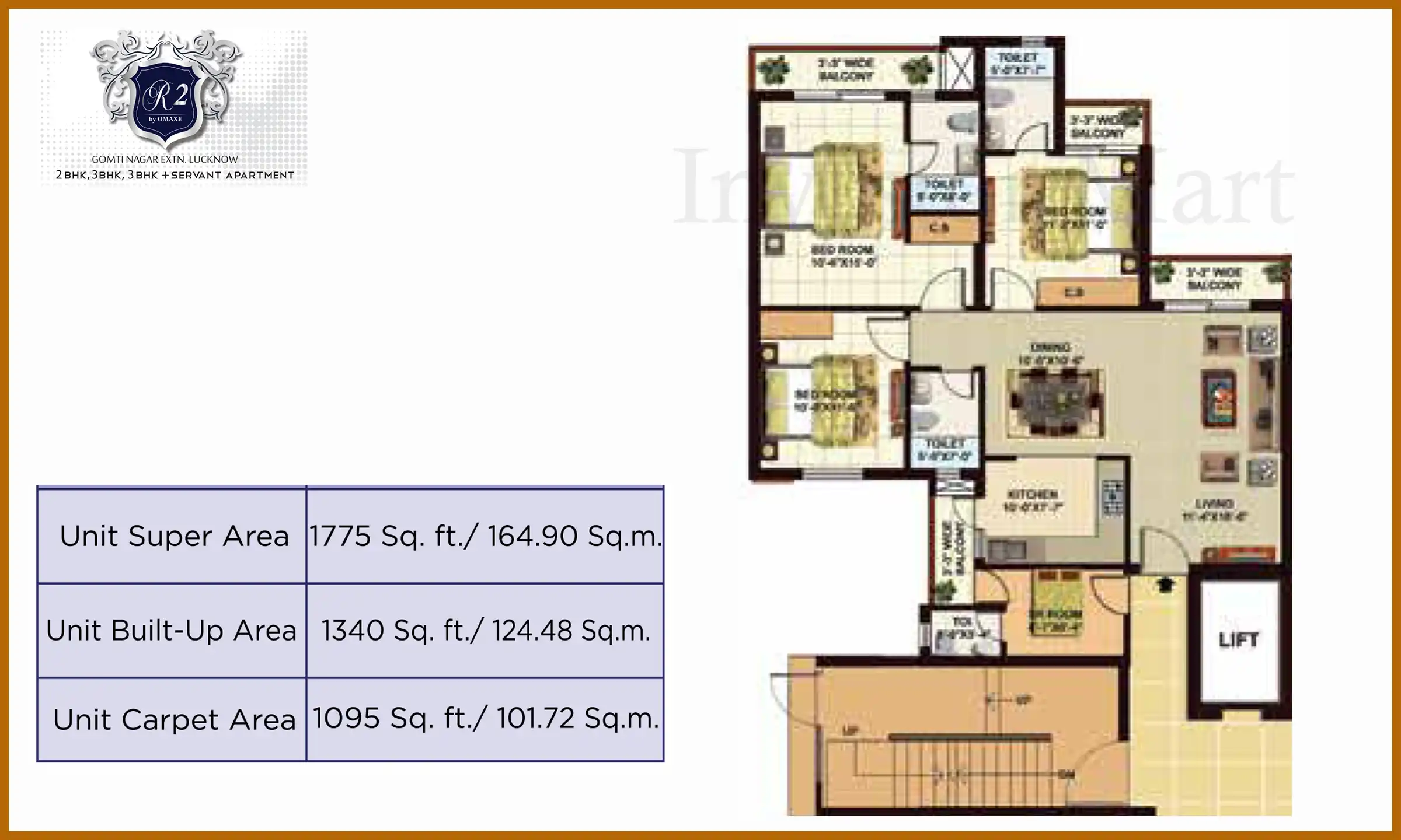 1775 Sqft