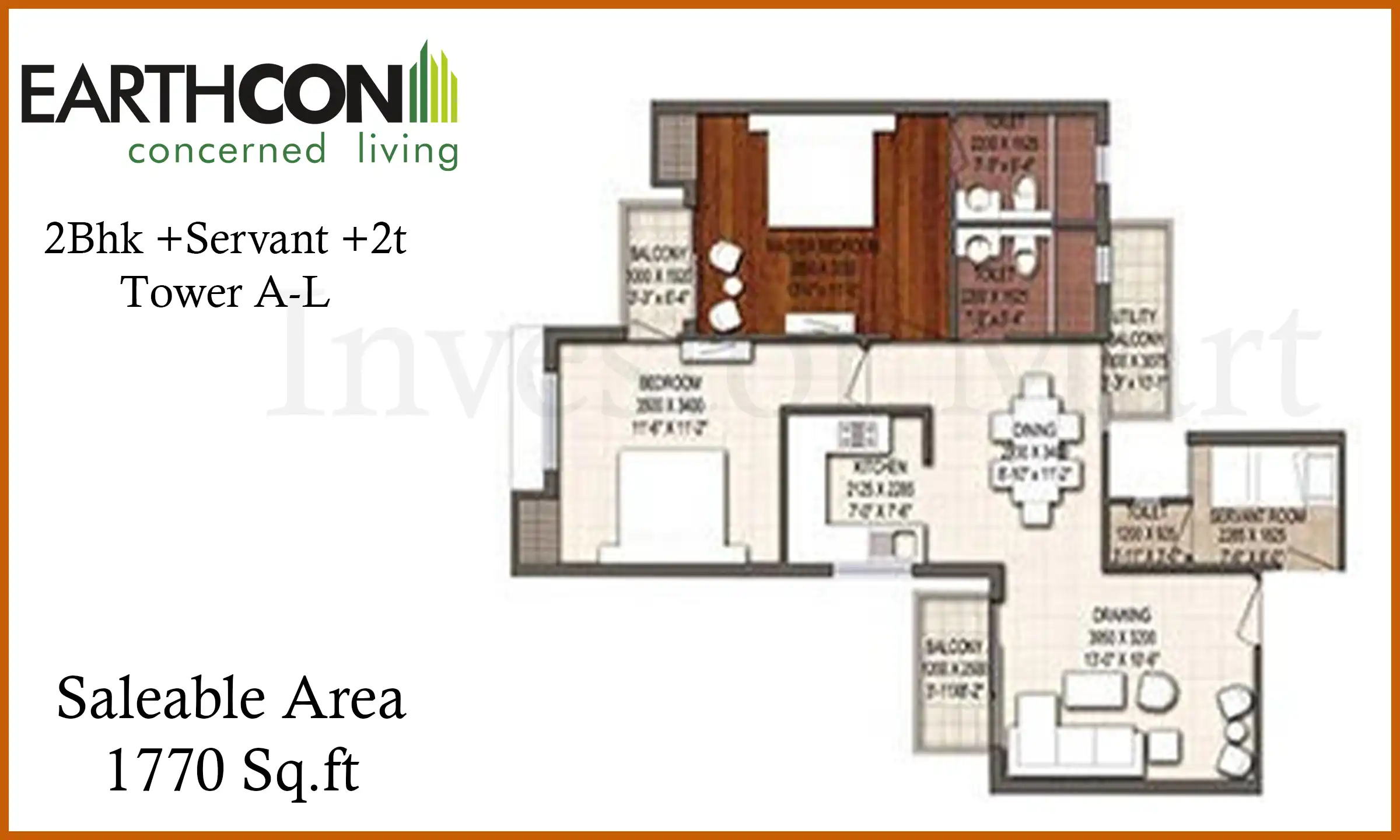 1770 Sqft