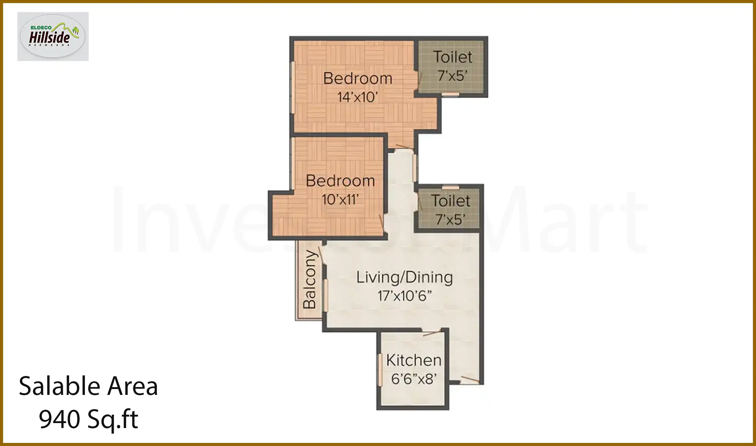 940 Sqft