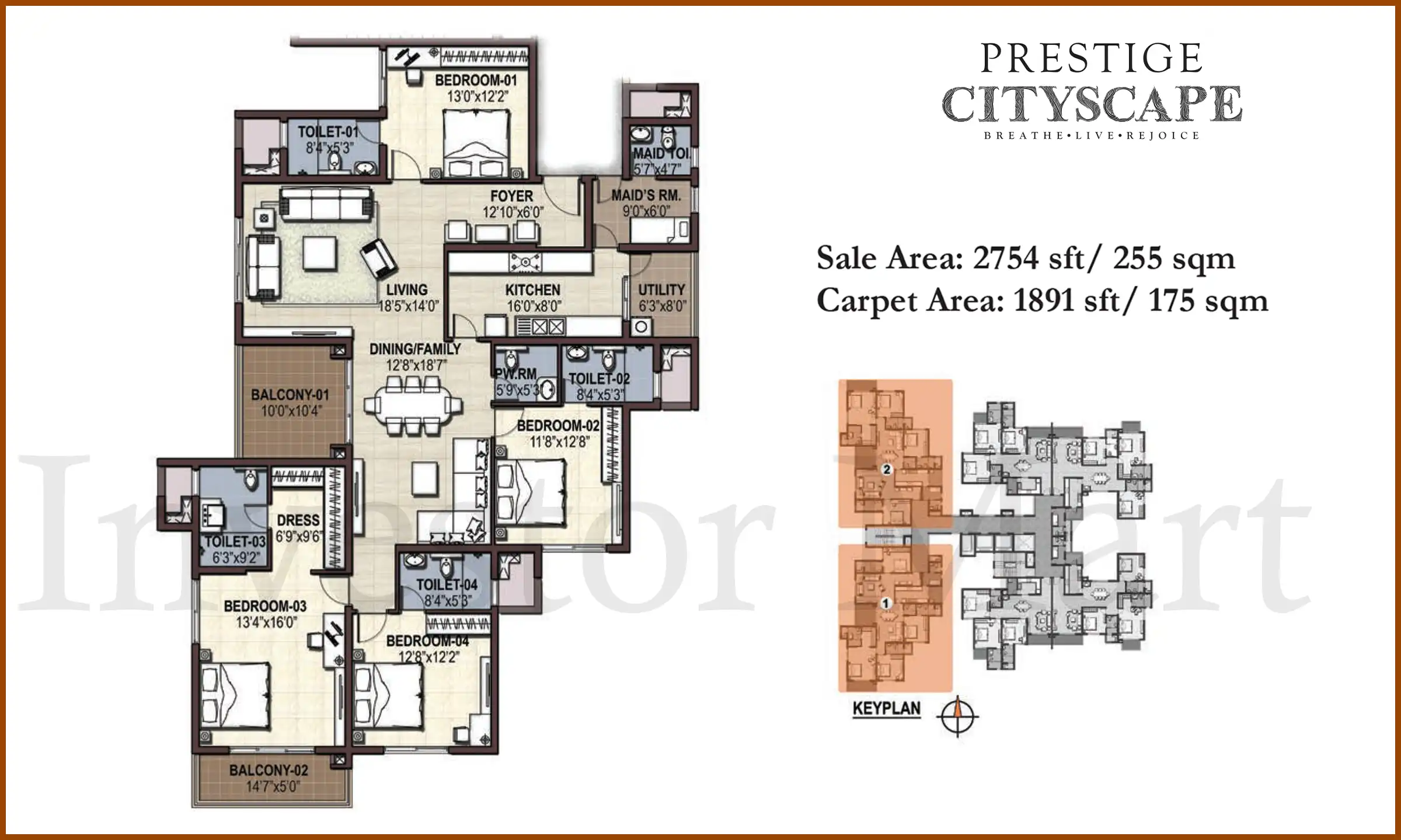 2754 Sqft