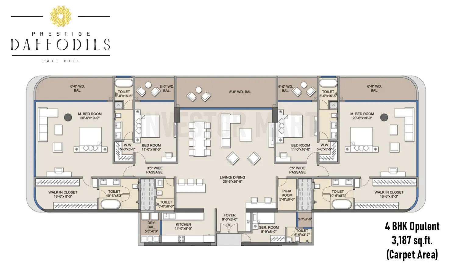 3187 Sqft