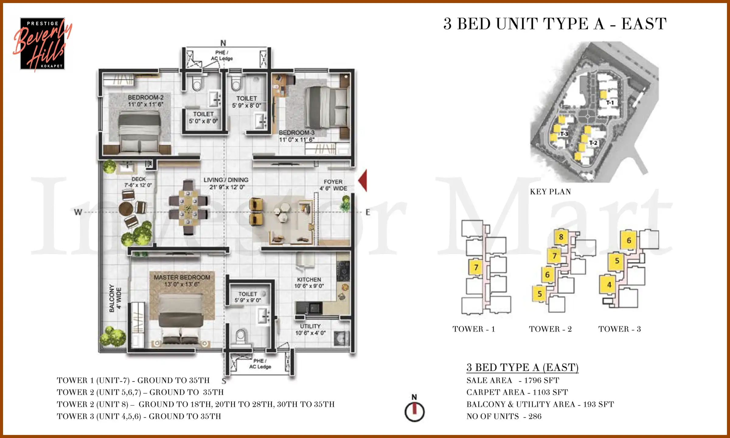 1796 Sqft