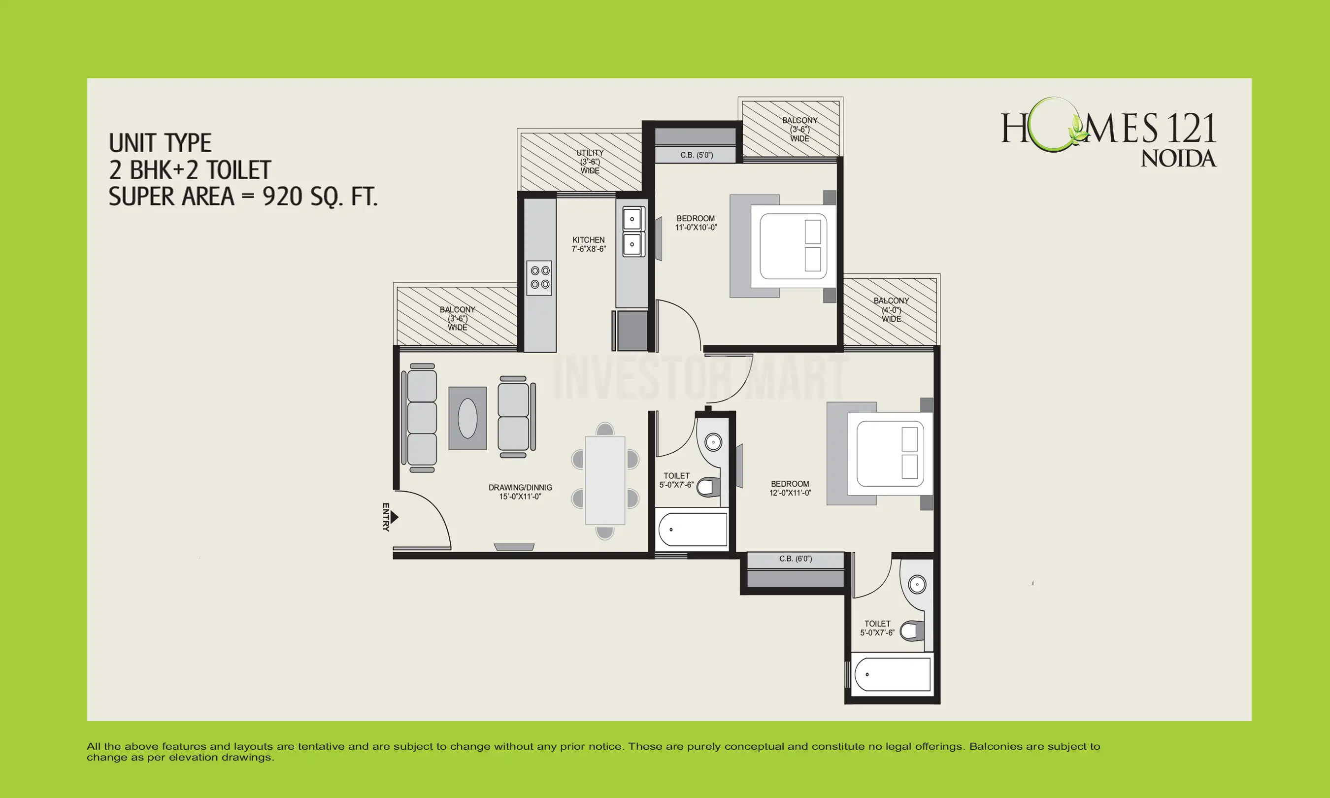 920 Sqft