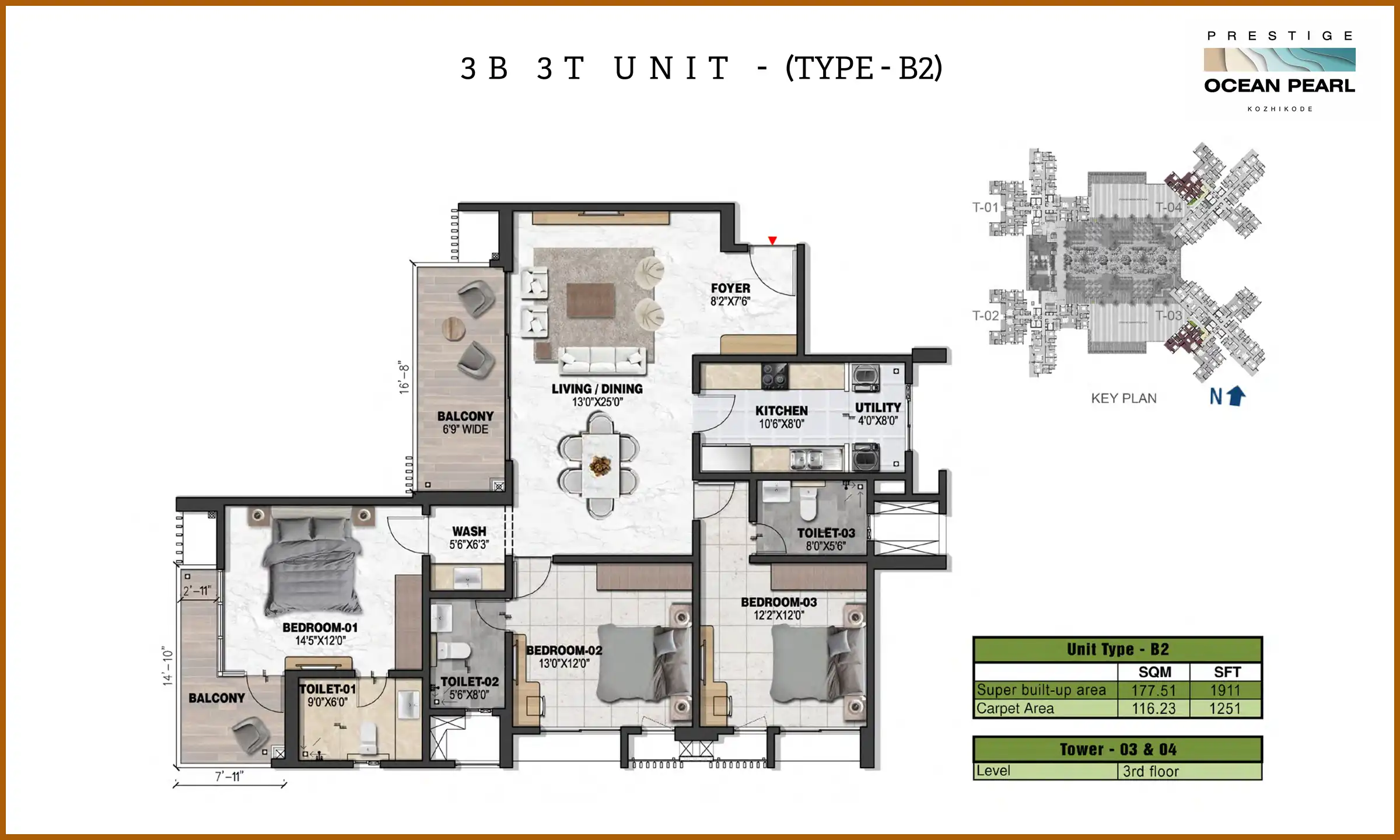 1911 Sqft