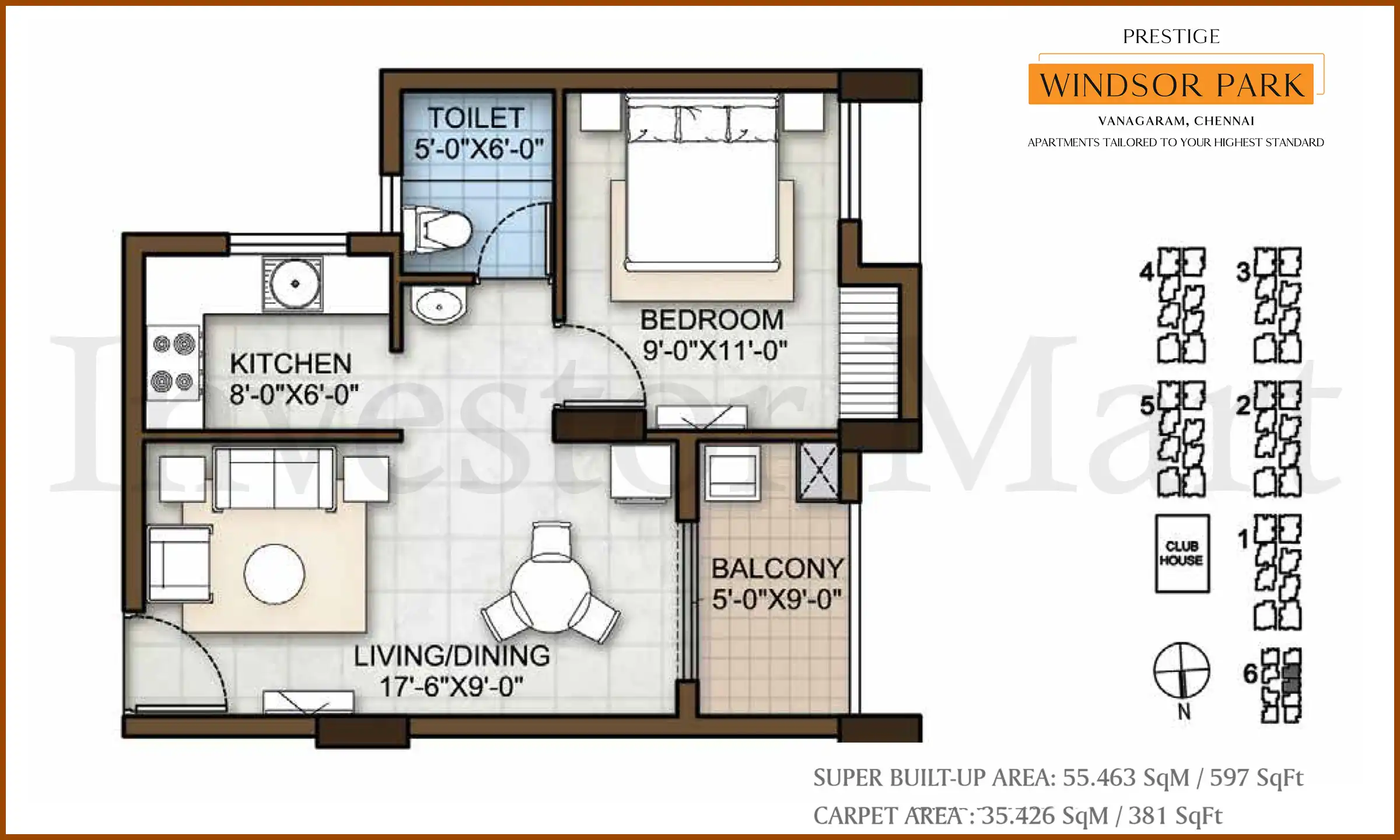 597 Sqft