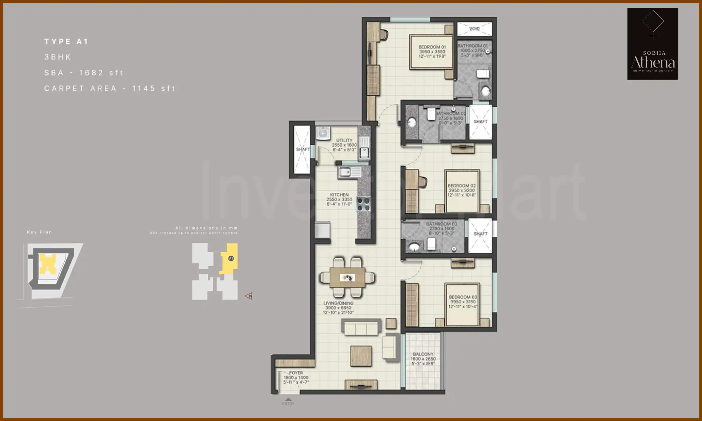 1682 Sqft