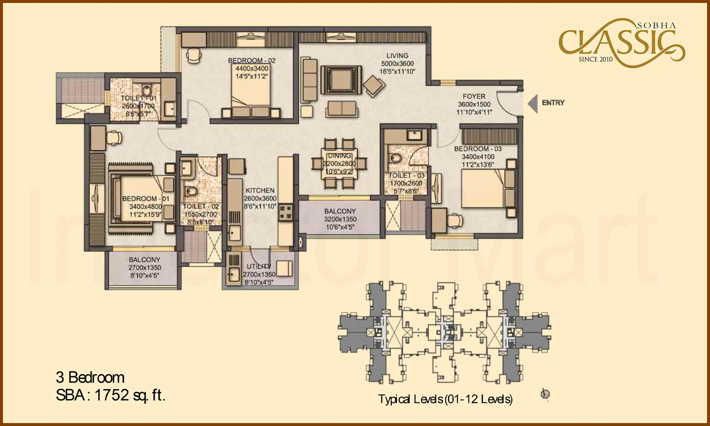 1752 Sqft