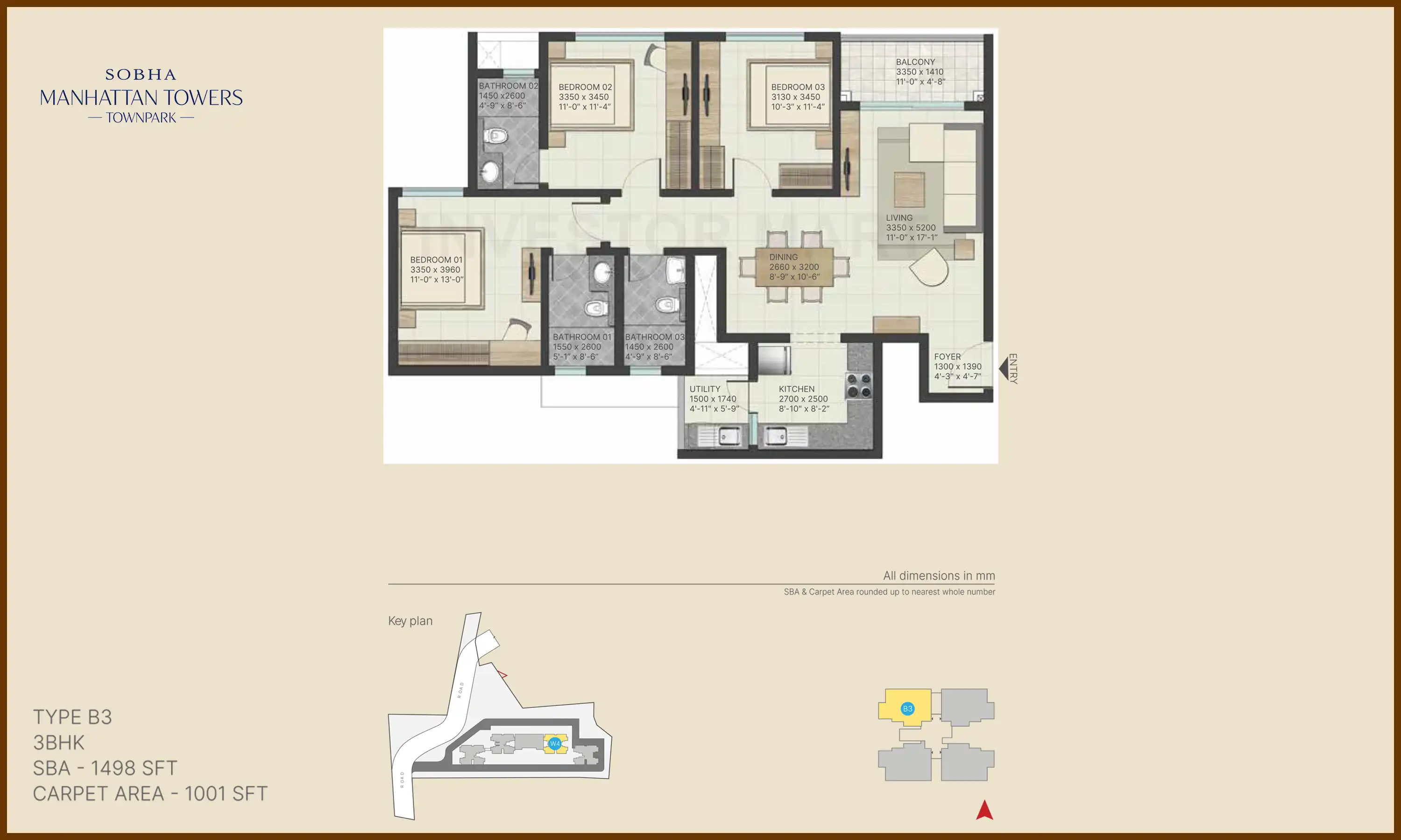 1498 Sqft
