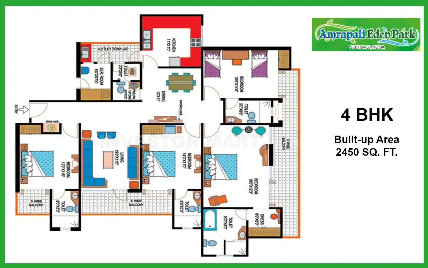 2450 Sqft