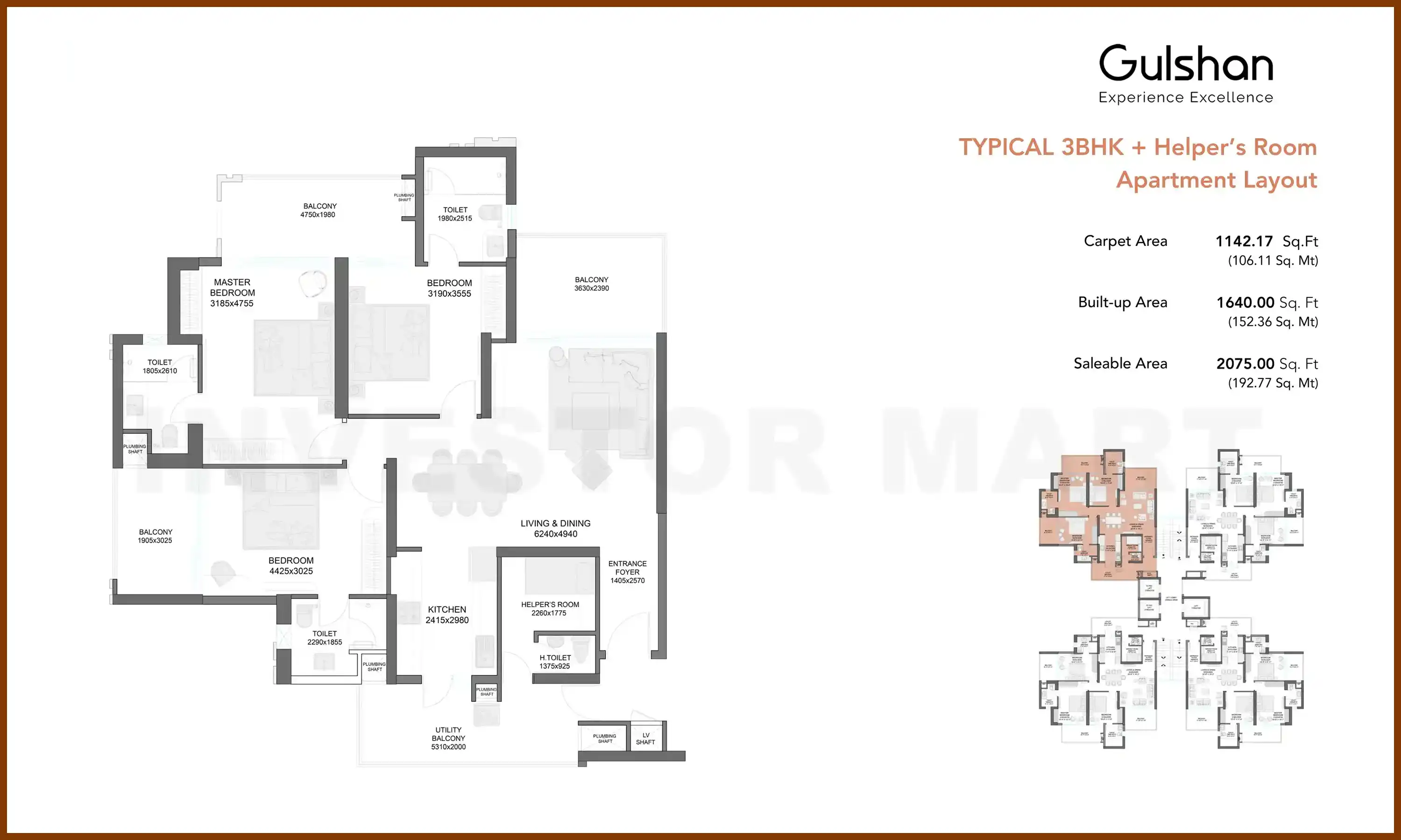 2075 Sqft