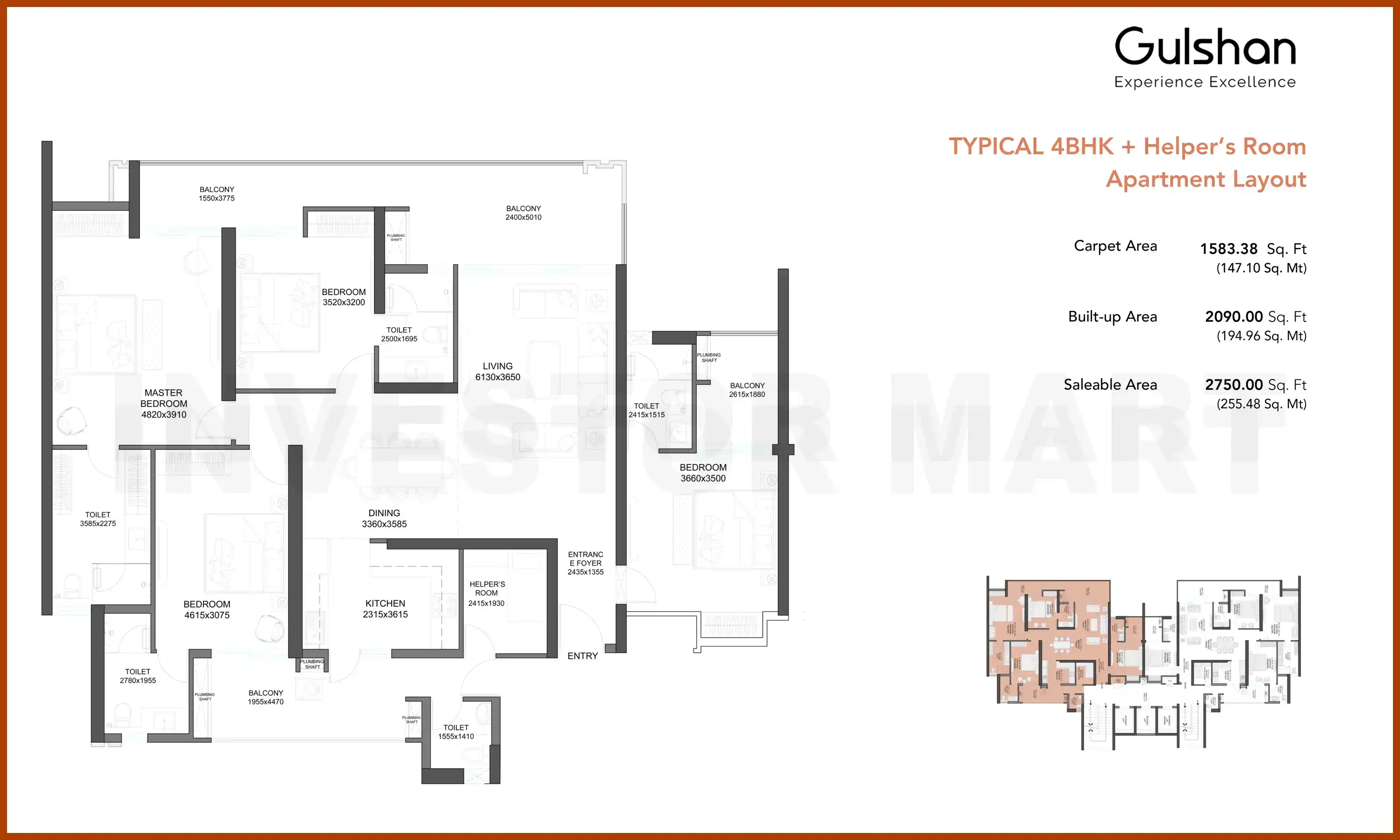 2750 Sqft