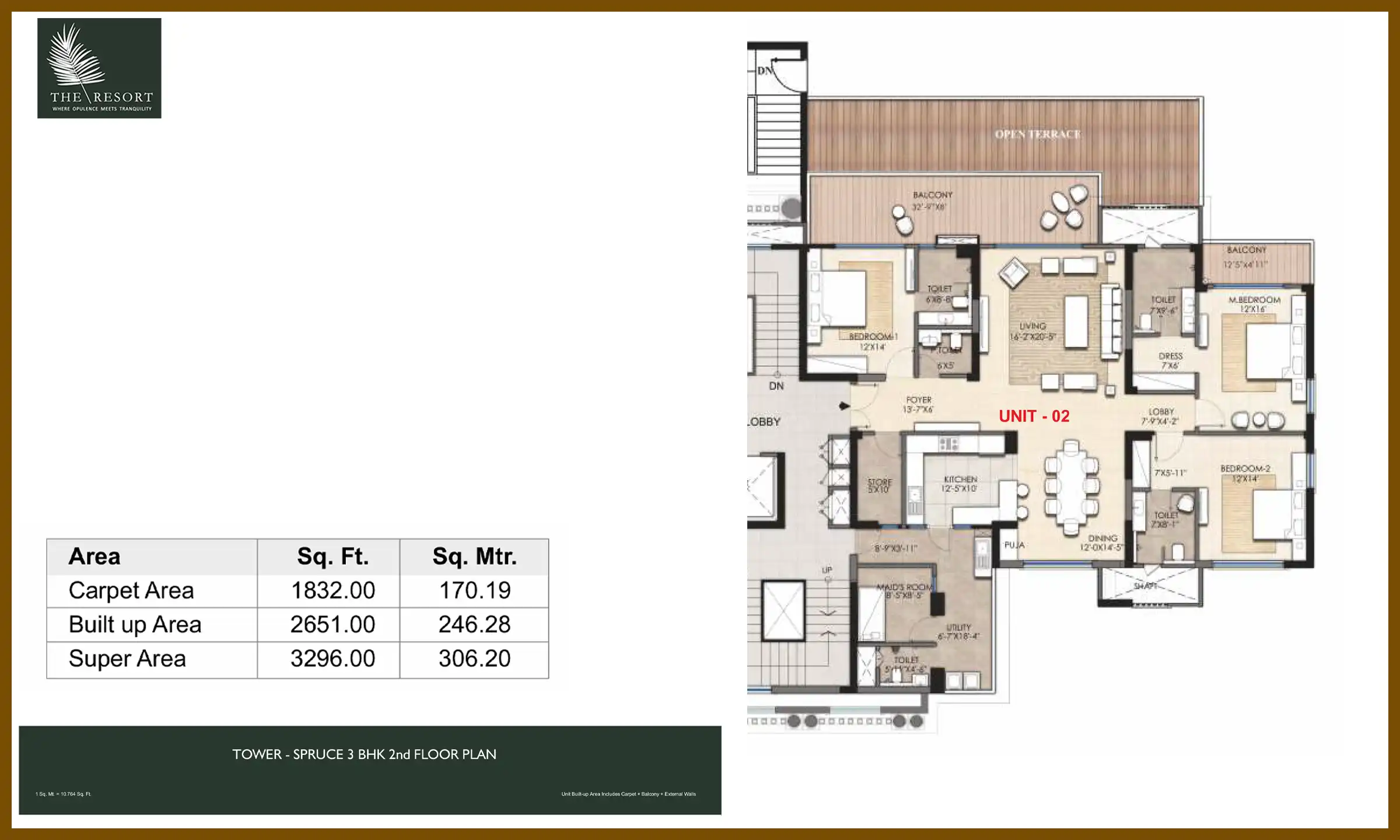 3296 Sqft
