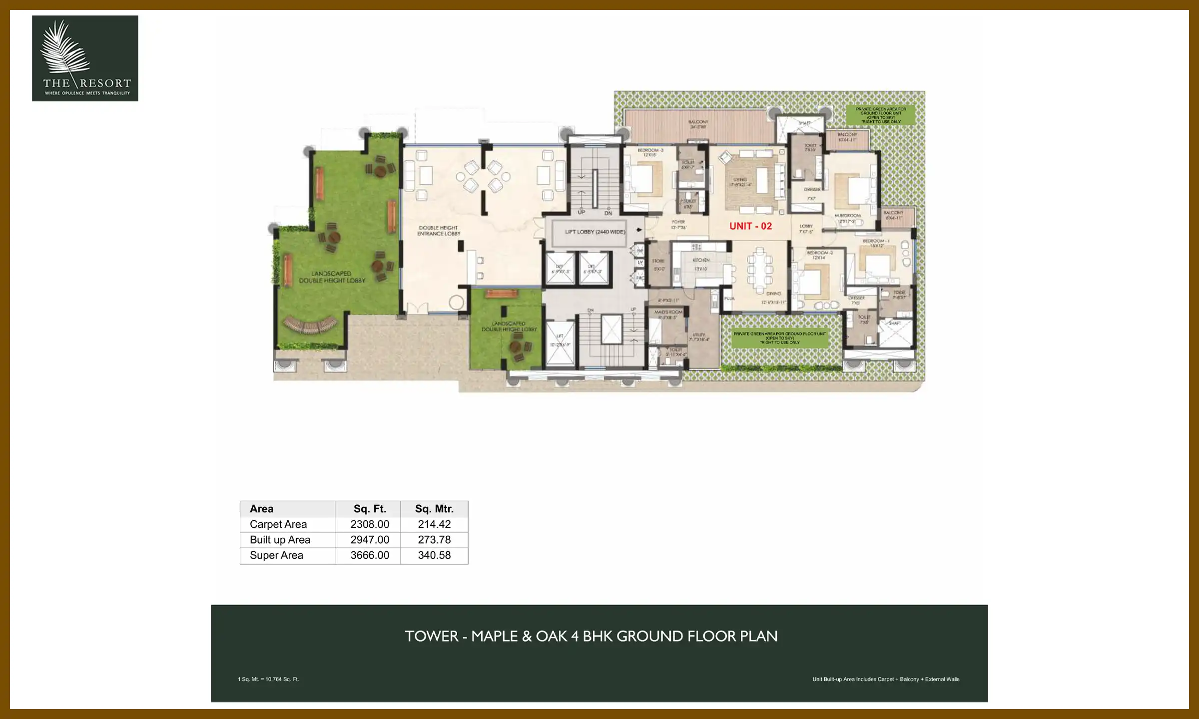 3666 Sqft
