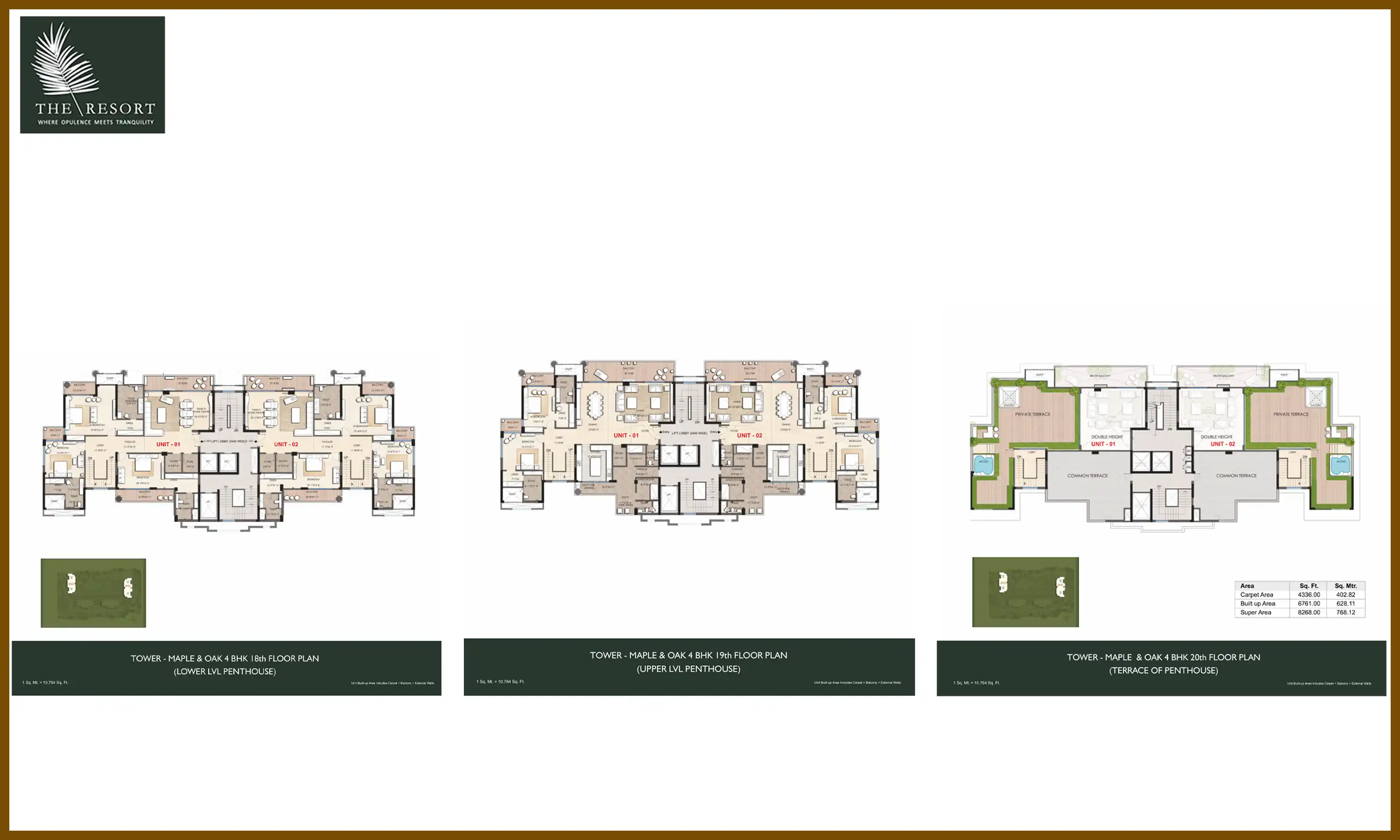 8268 Sqft