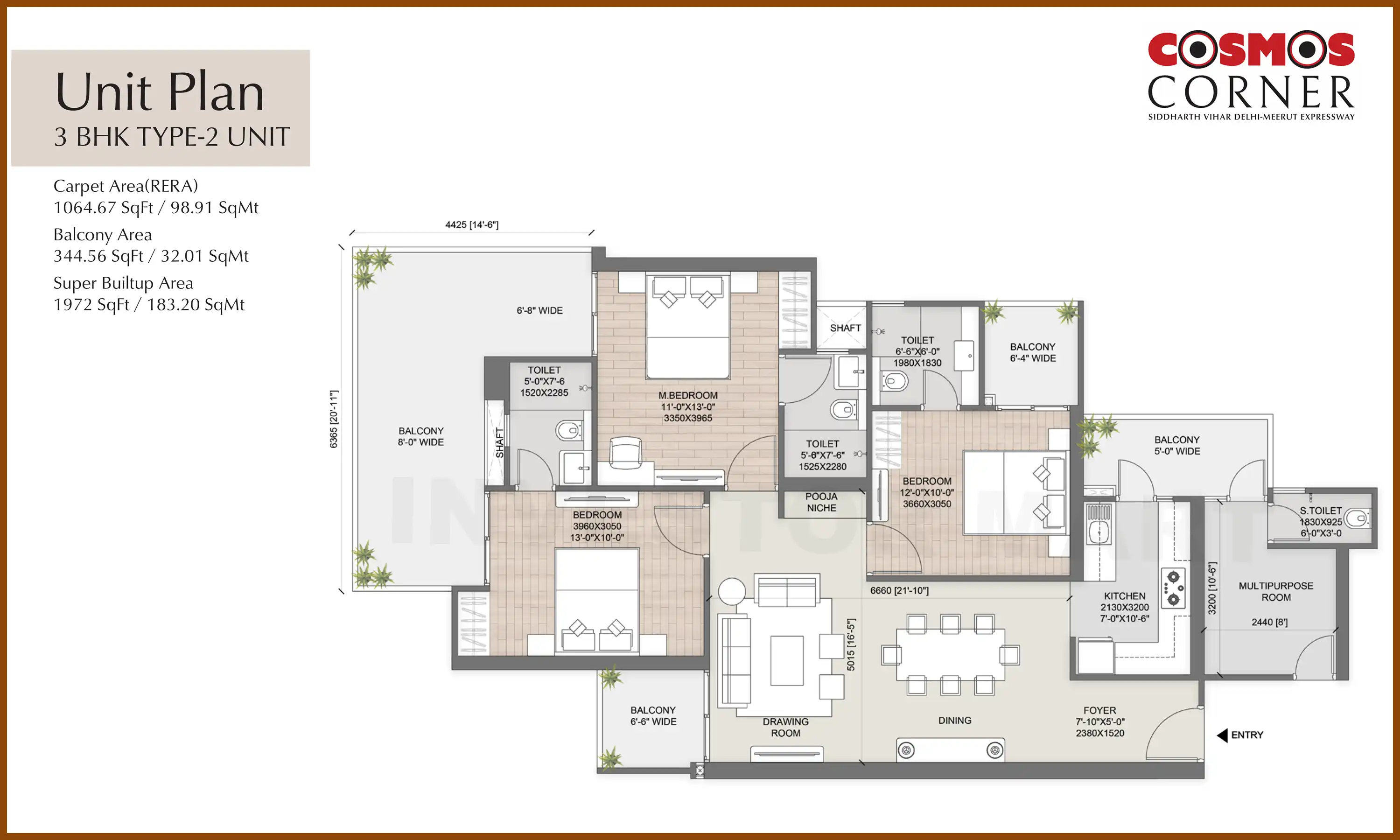1972 Sqft