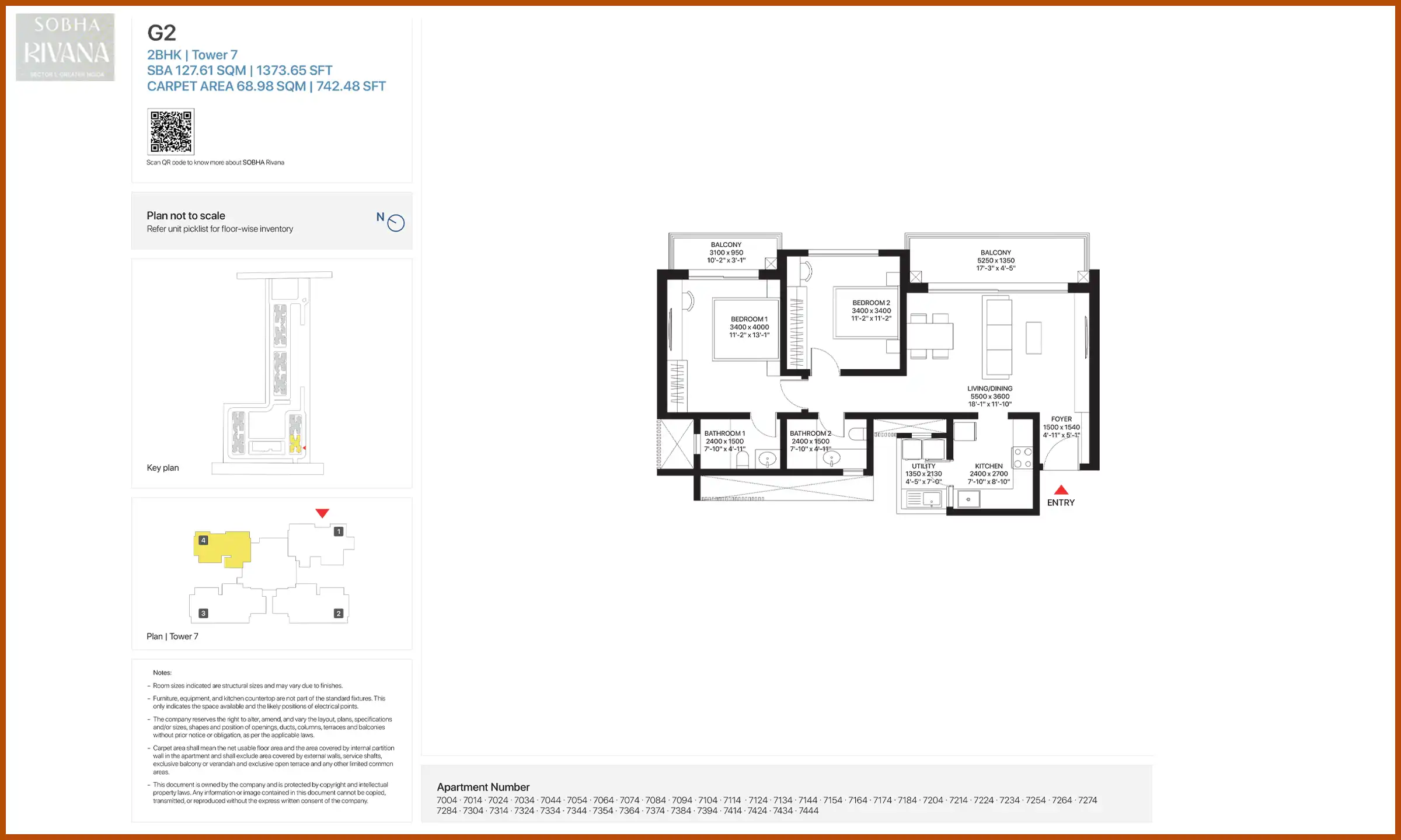 1374 Sqft