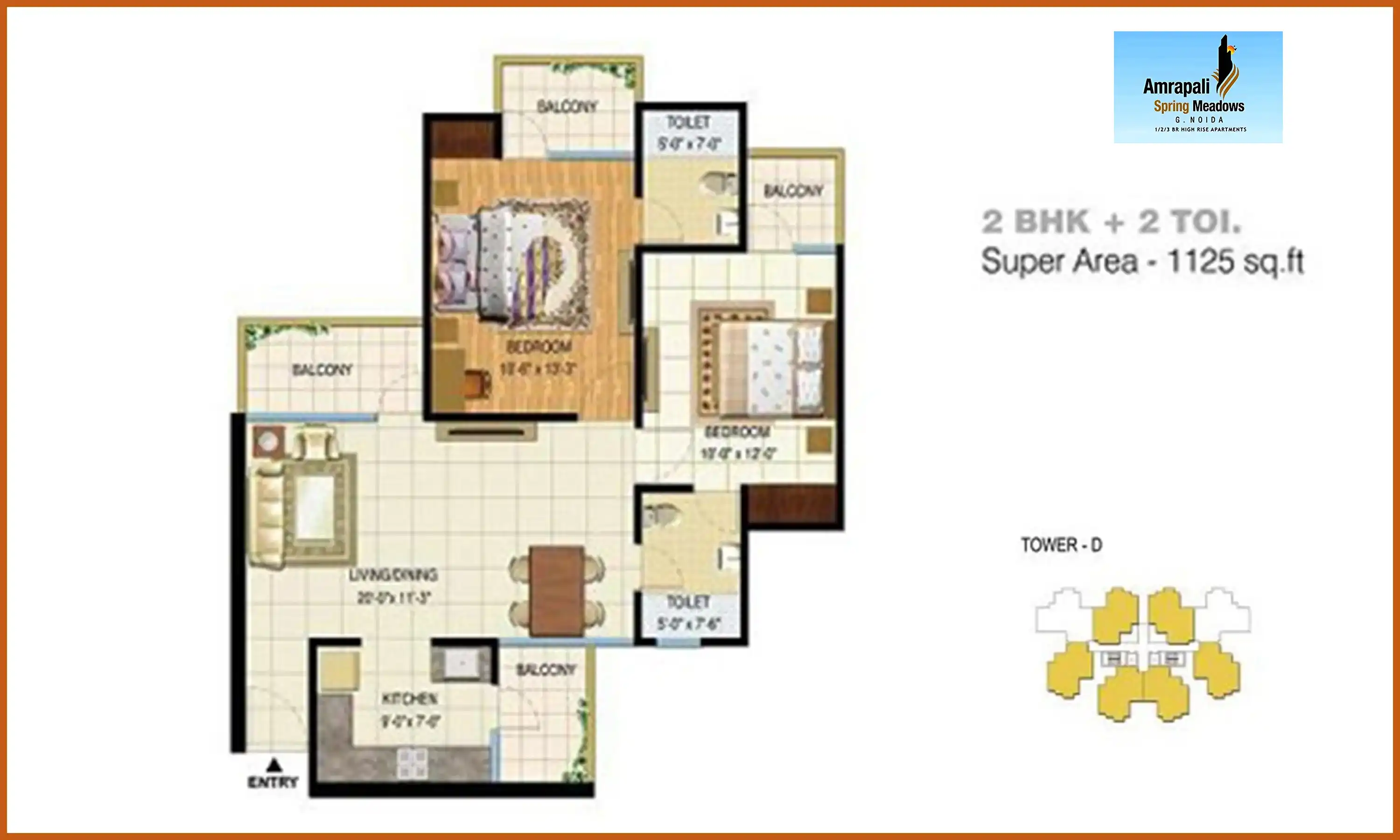 1125 Sqft