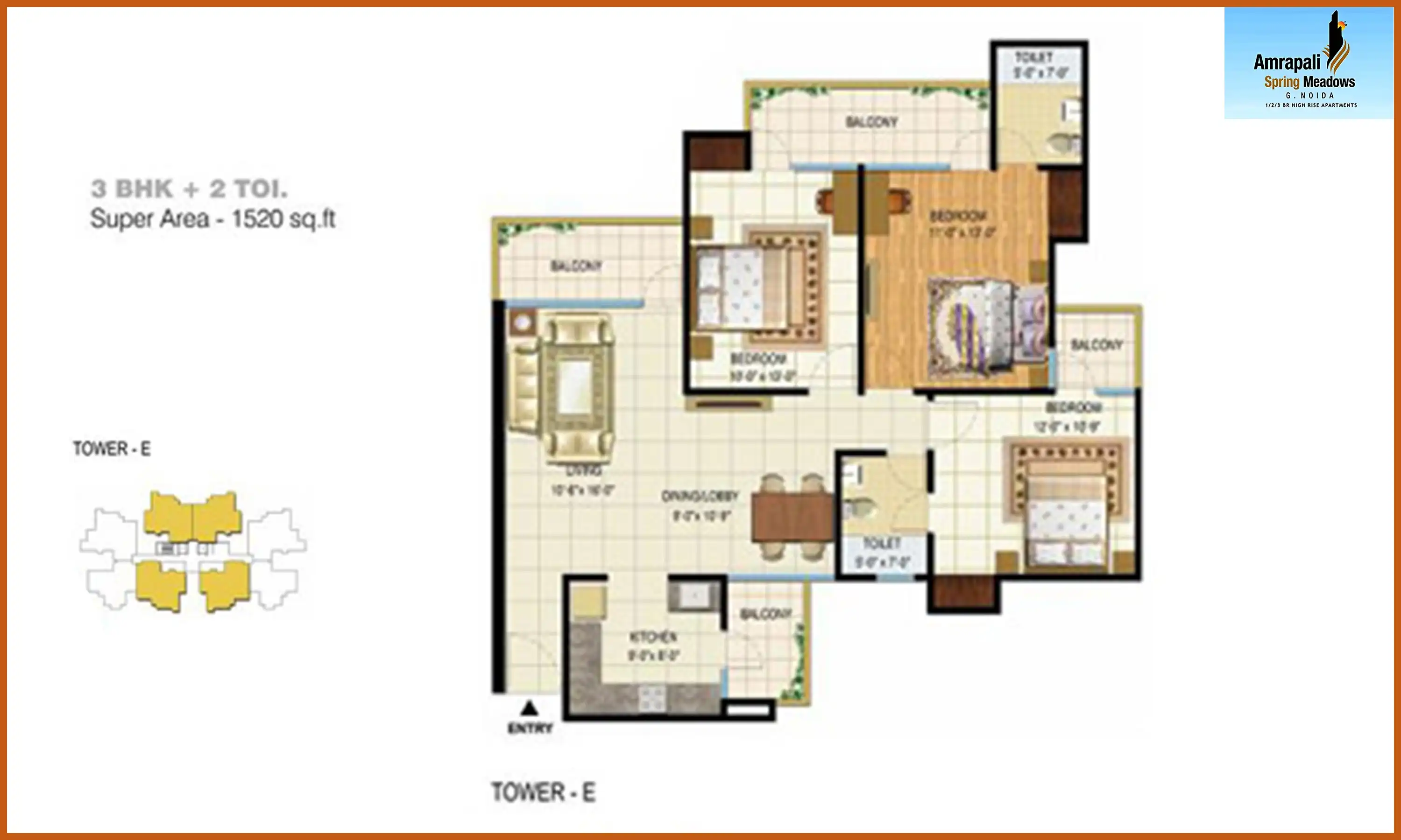 1520 Sqft