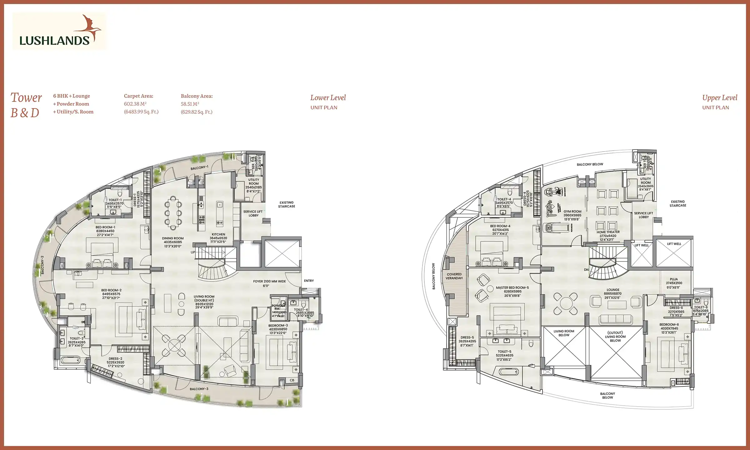 6484 Sqft