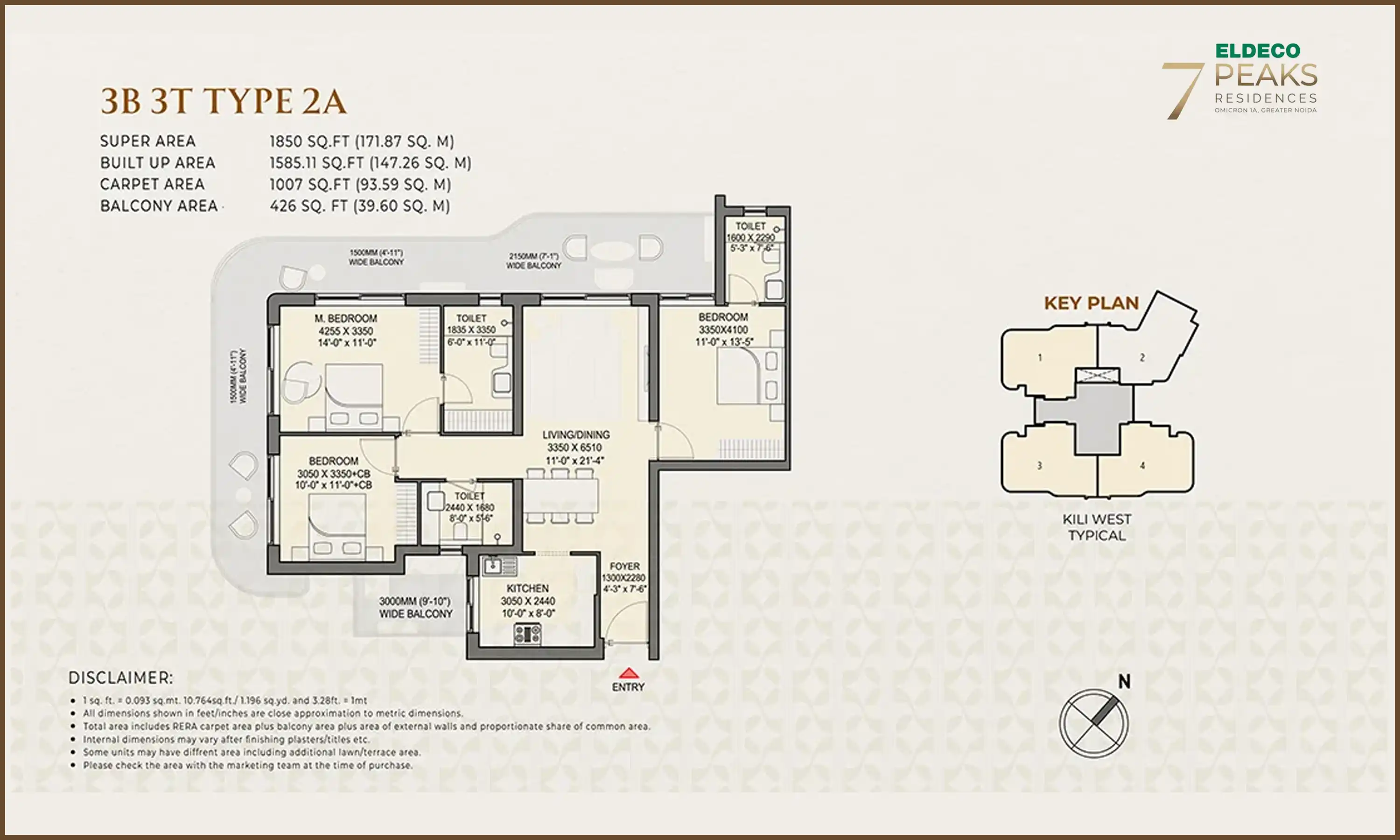 1850 Sqft