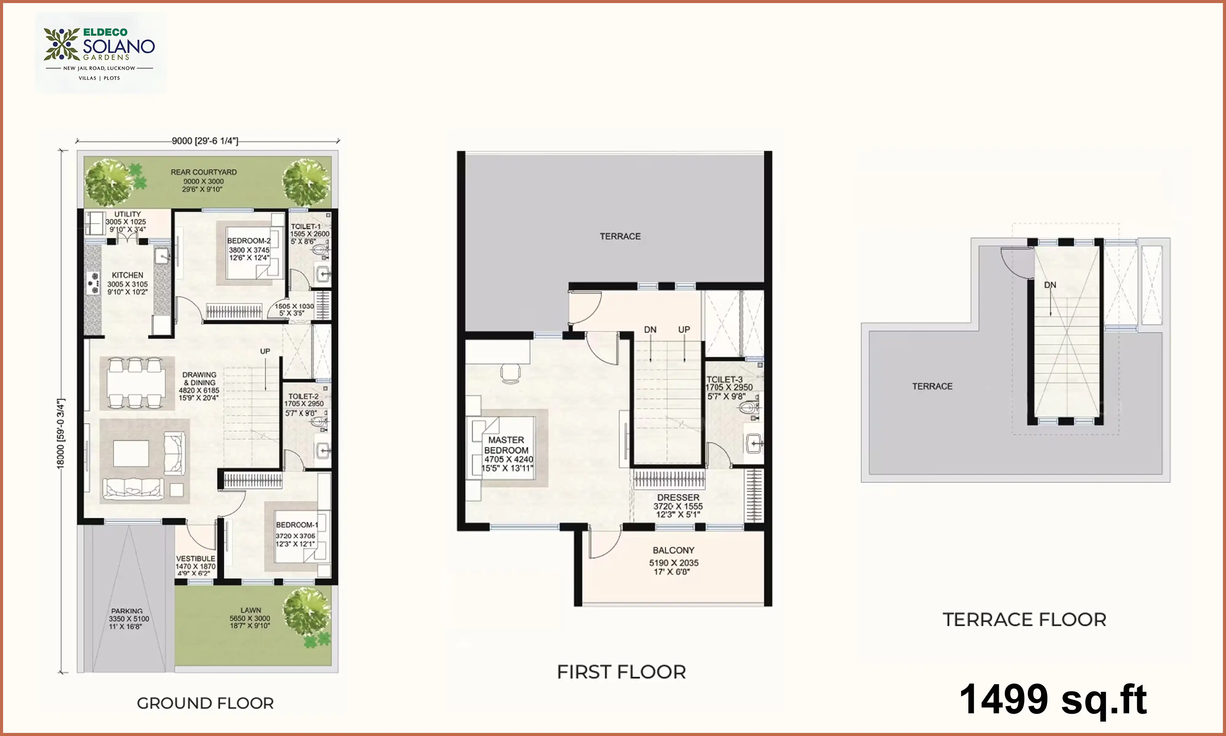 1499 Sqft