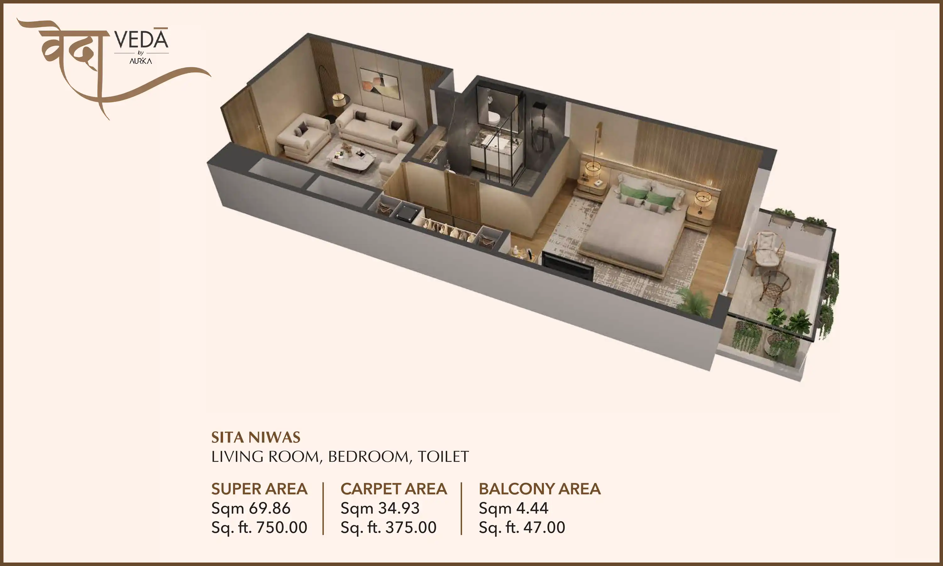 750 Sqft
