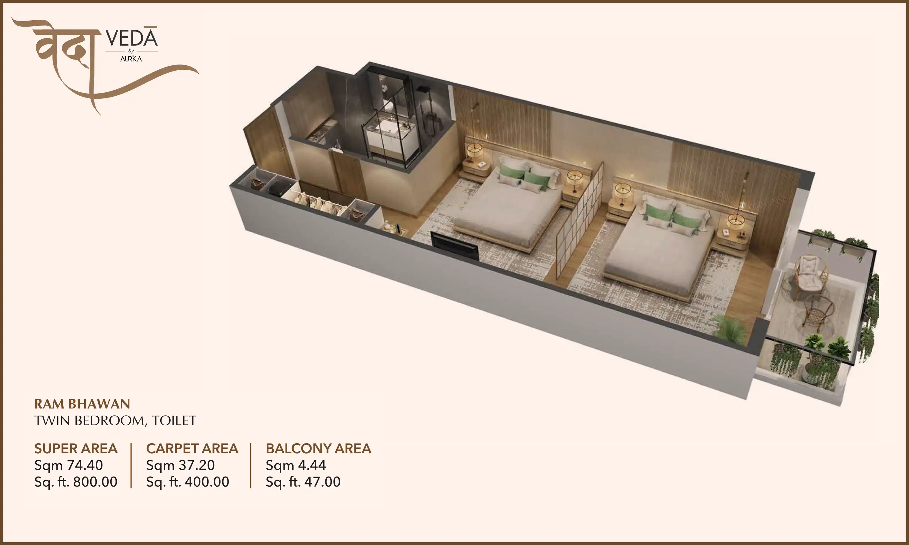 800 Sqft