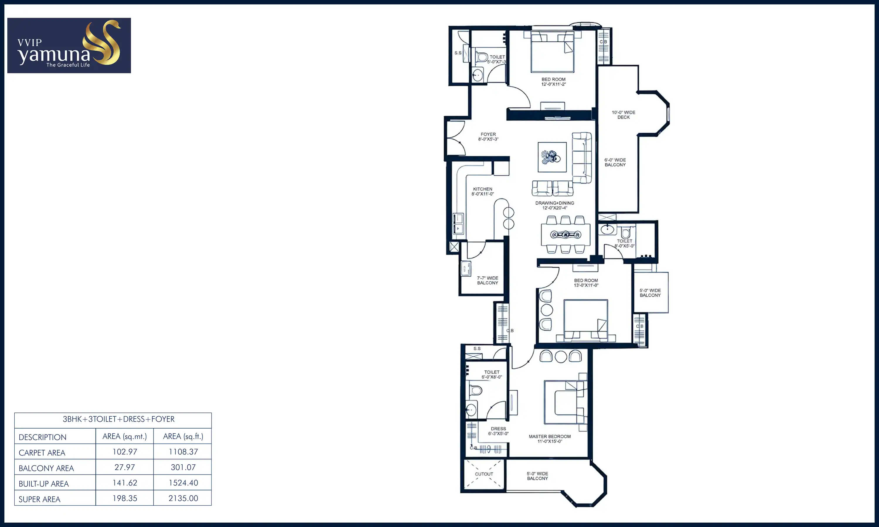 2135 Sqft