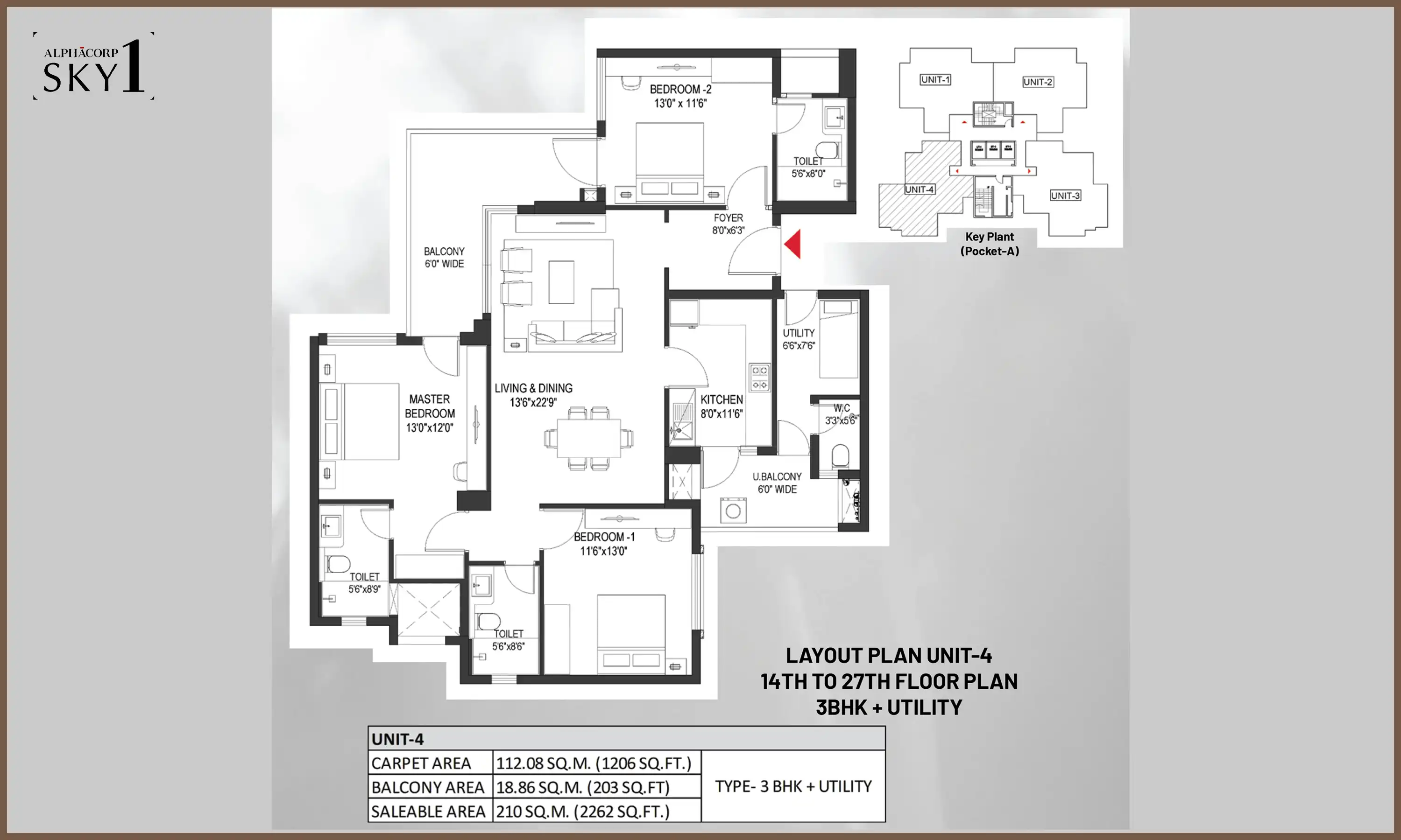 2262 Sqft