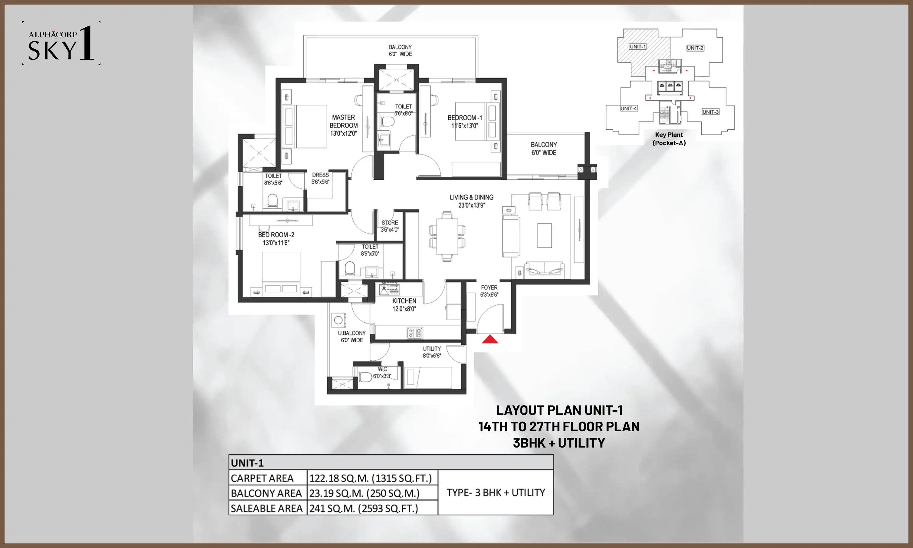 2593 Sqft