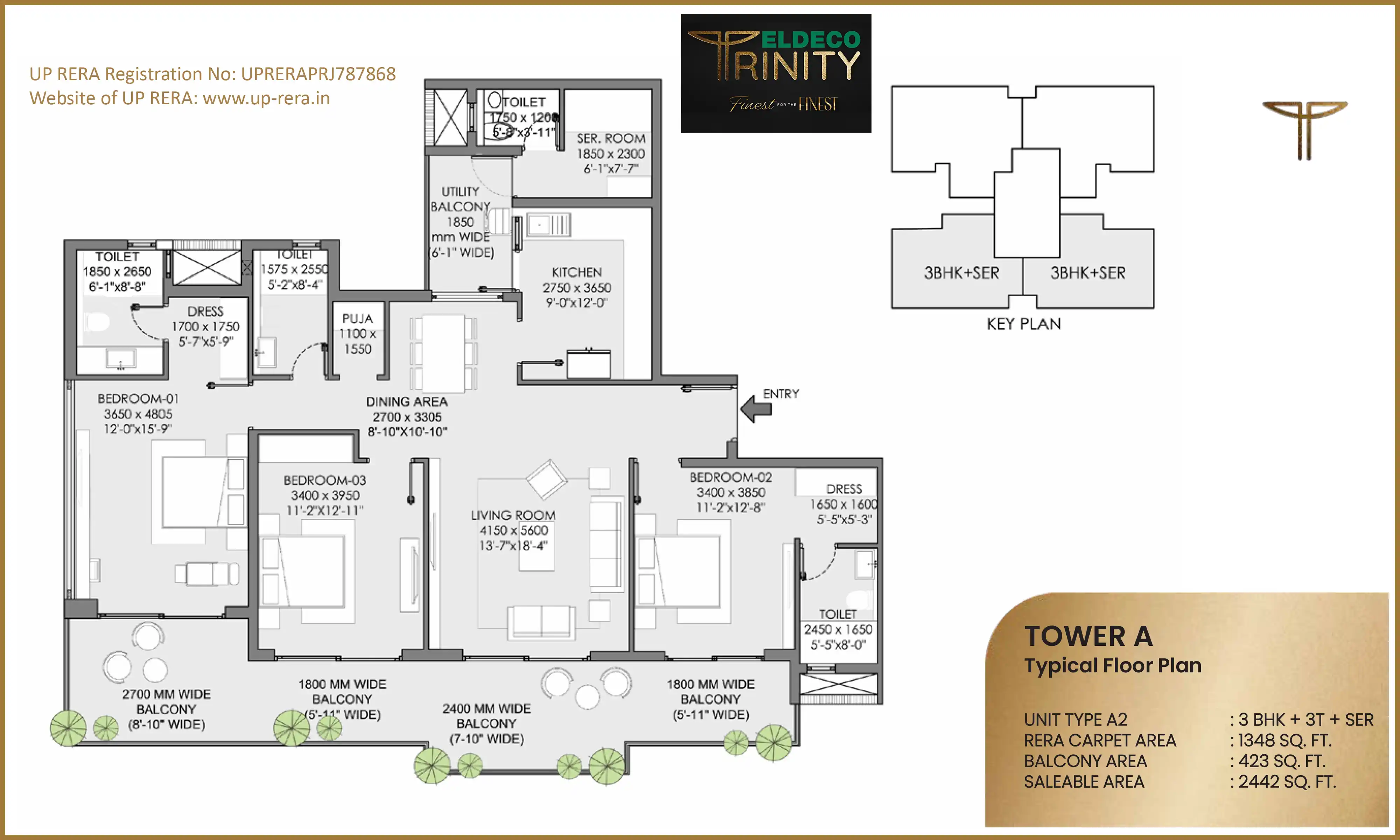 2442 Sqft