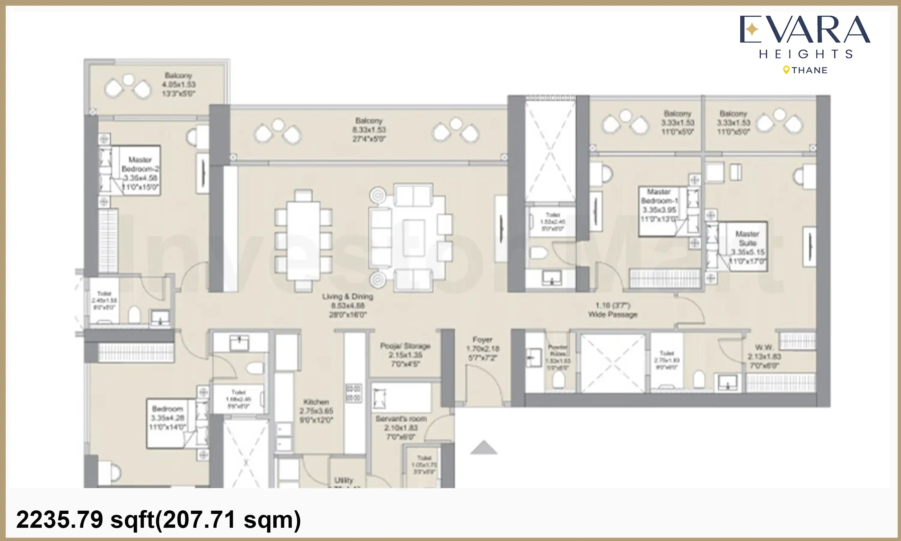 2235 Sqft