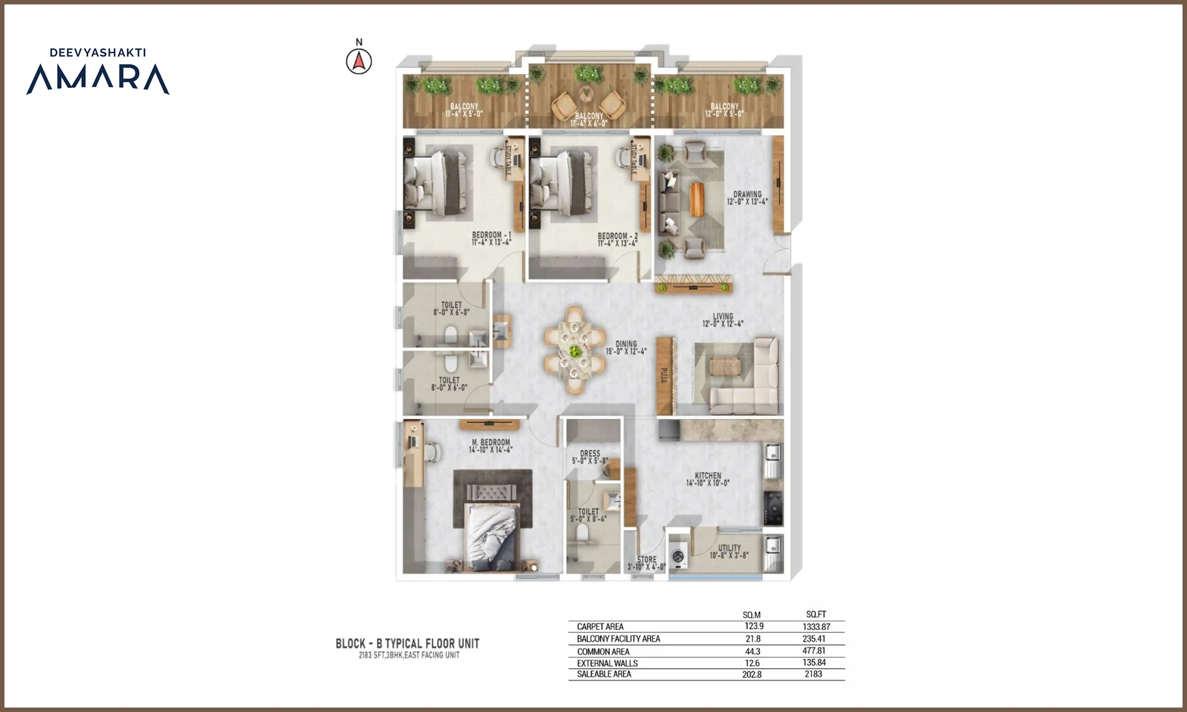2183 Sqft